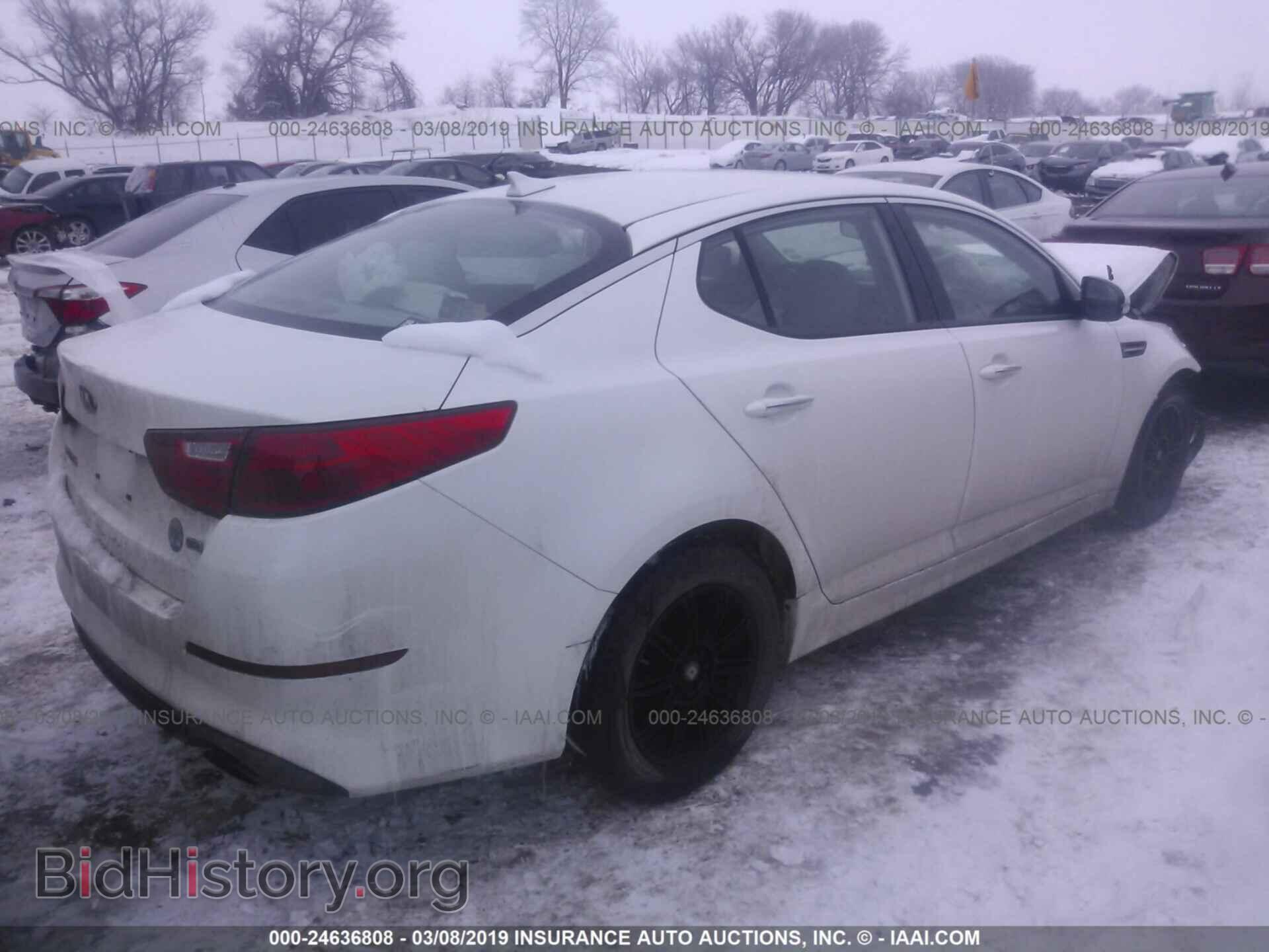 2014 KIA OPTIMA - VIN: KNAGM4A71E5465223 - Фото 4