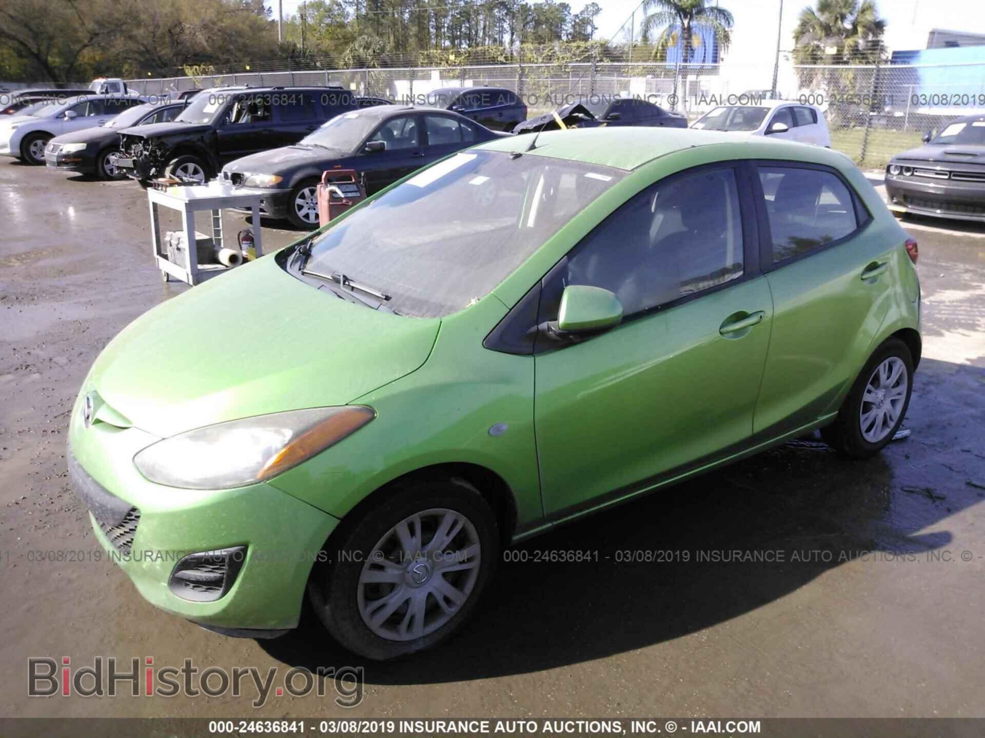2011 MAZDA MAZDA2 - VIN: JM1DE1HY1B0119245 - Фото 2