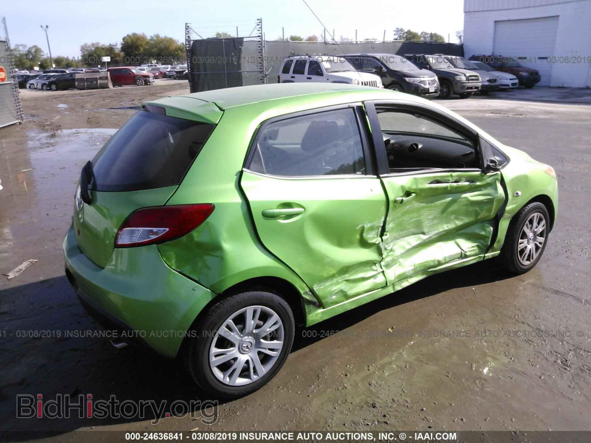 2011 MAZDA MAZDA2 - VIN: JM1DE1HY1B0119245 - Фото 4
