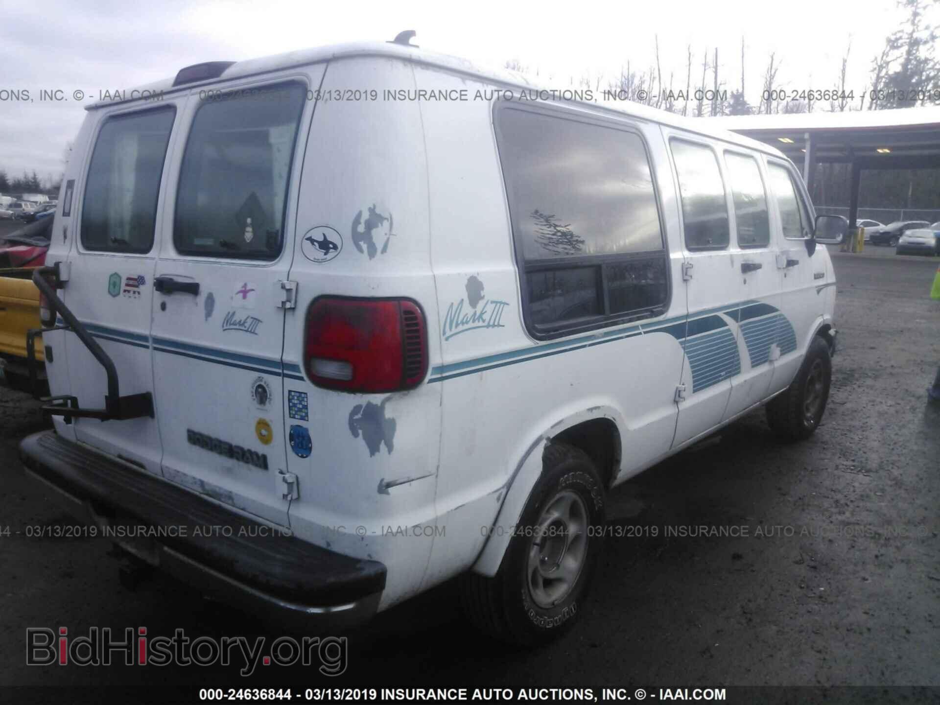 1994 DODGE RAM VAN - VIN: 2B6HB21Y8RK535185 - Фото 4