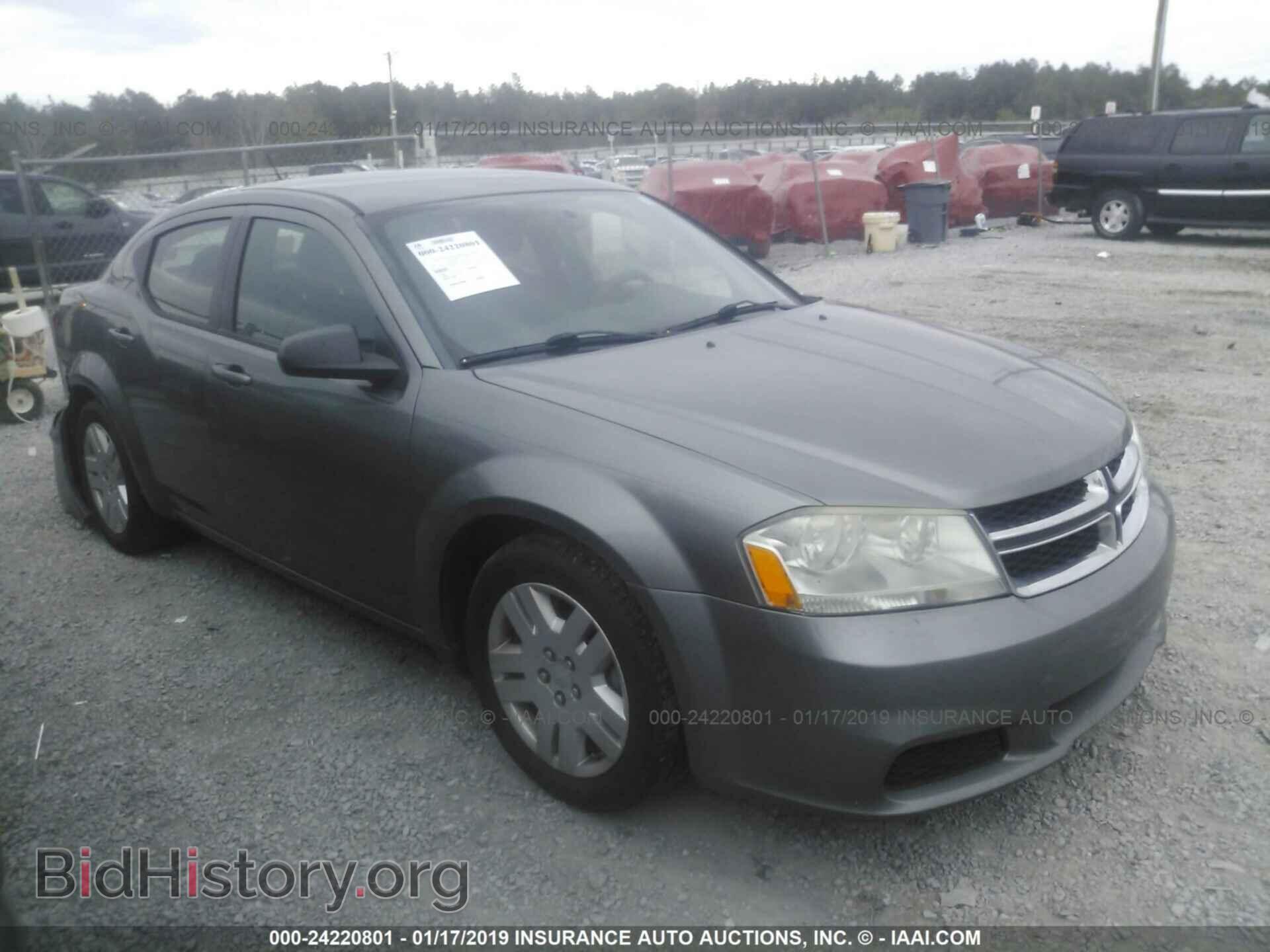 Photo 1C3CDZAB9CN170245 - DODGE AVENGER 2012