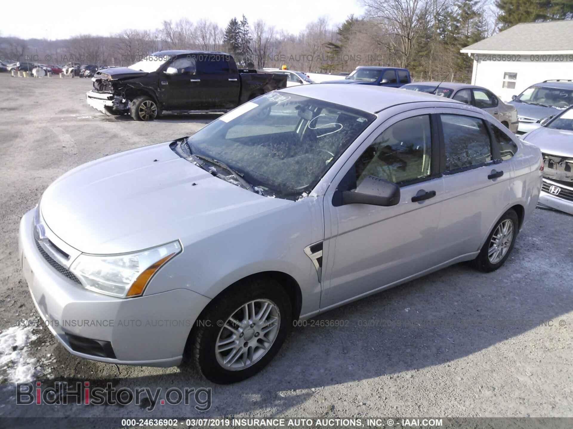 2008 FORD FOCUS - VIN: 1FAHP35N88W177351 - Фото 2