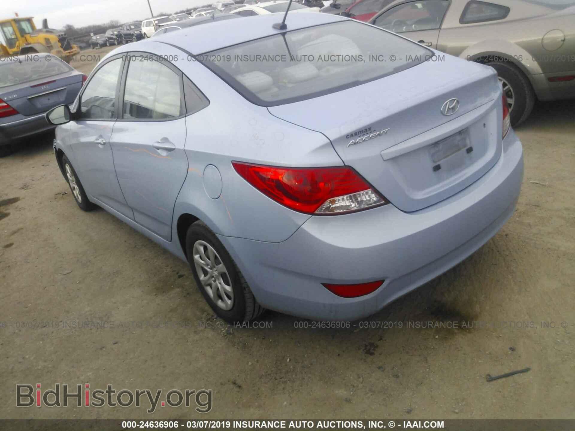 2012 HYUNDAI ACCENT - VIN: KMHCT4AE1CU258431 - Фото 3