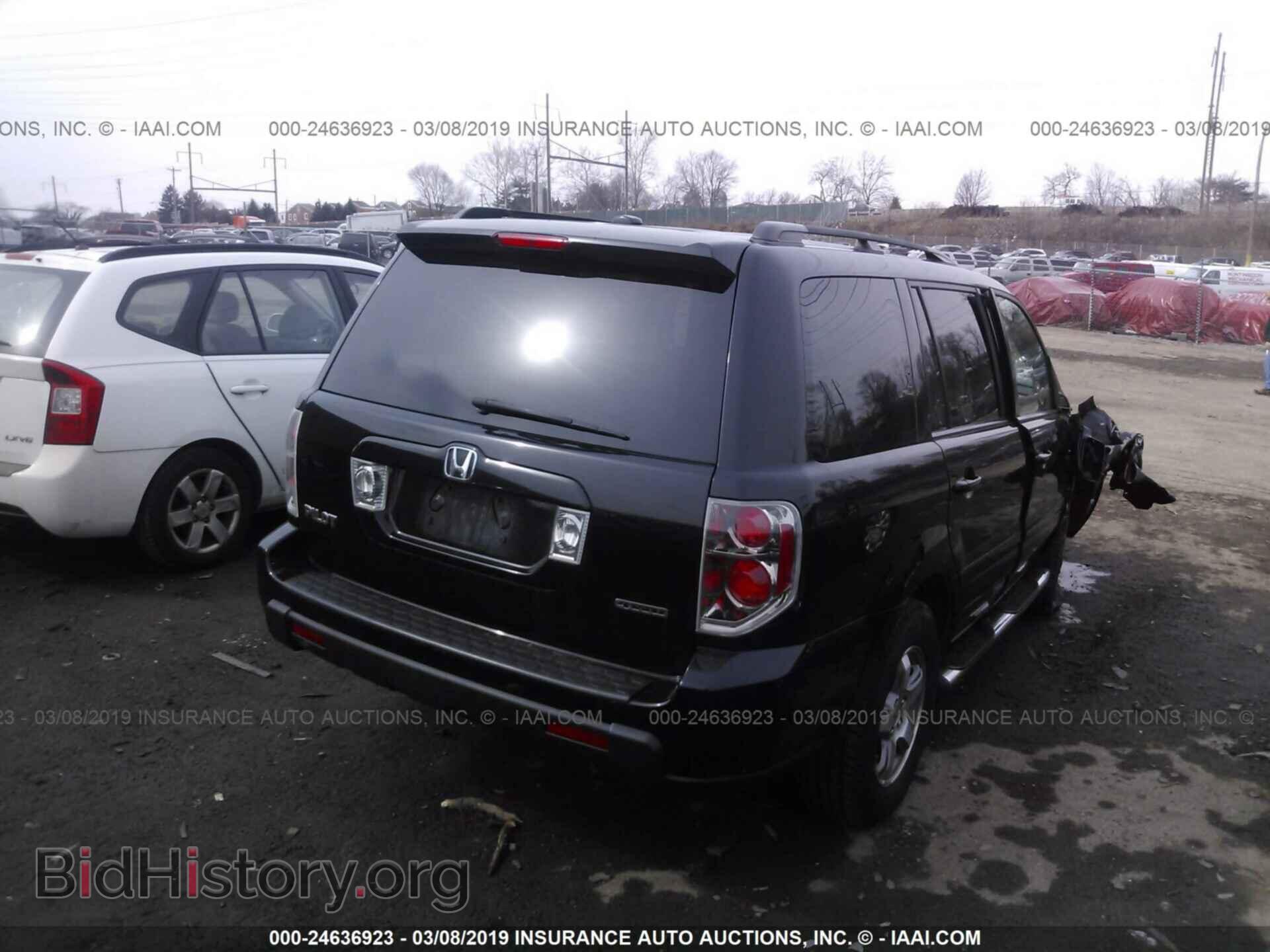 2007 HONDA PILOT - VIN: 5FNYF18597B029905 - Фото 4