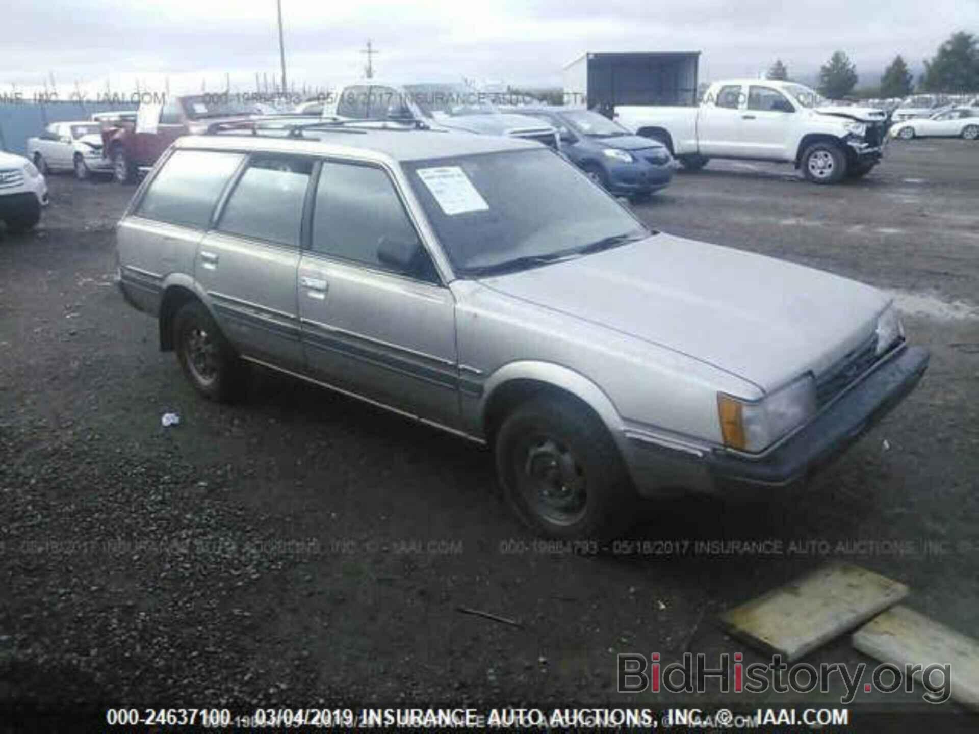 Photo JF2AN53B1GE472500 - SUBARU GL 1986