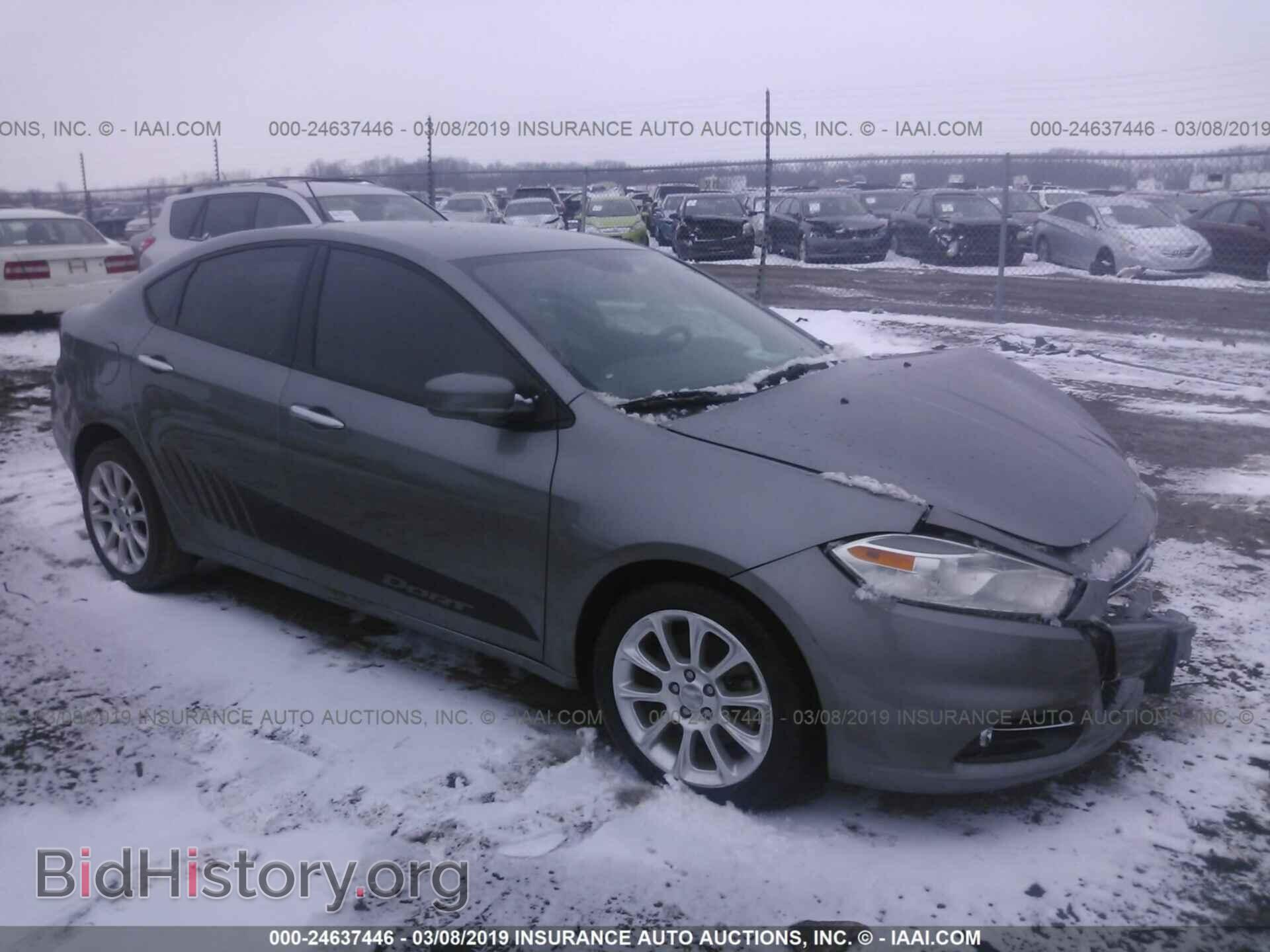 Photo 1C3CDFCA5DD303707 - DODGE DART 2013
