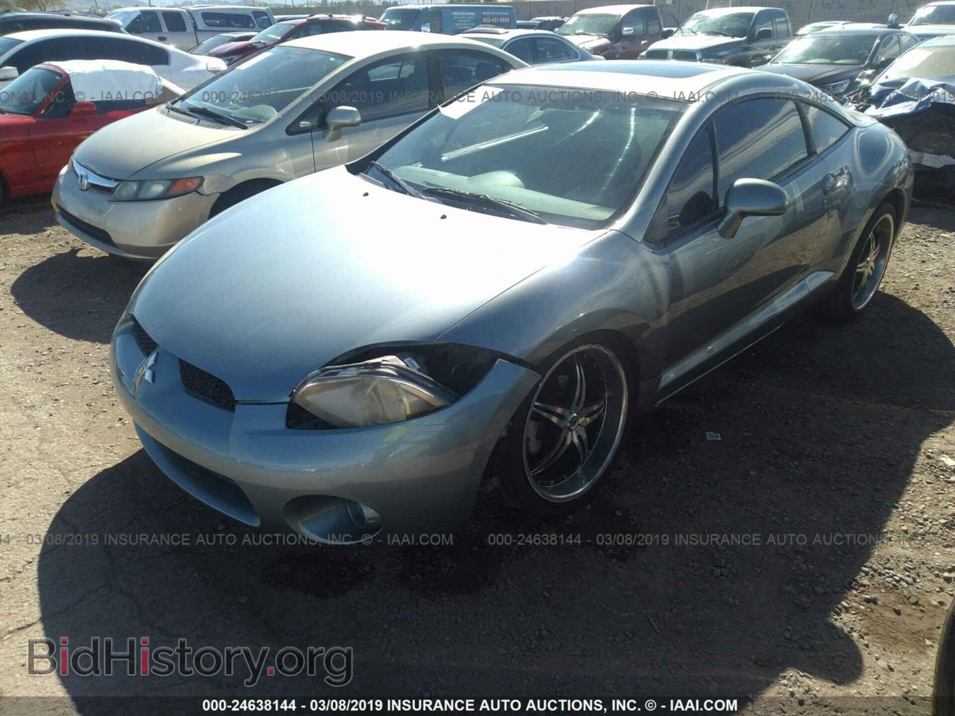 2007 MITSUBISHI ECLIPSE - VIN: 4A3AK24F57E042831 - Photo 2