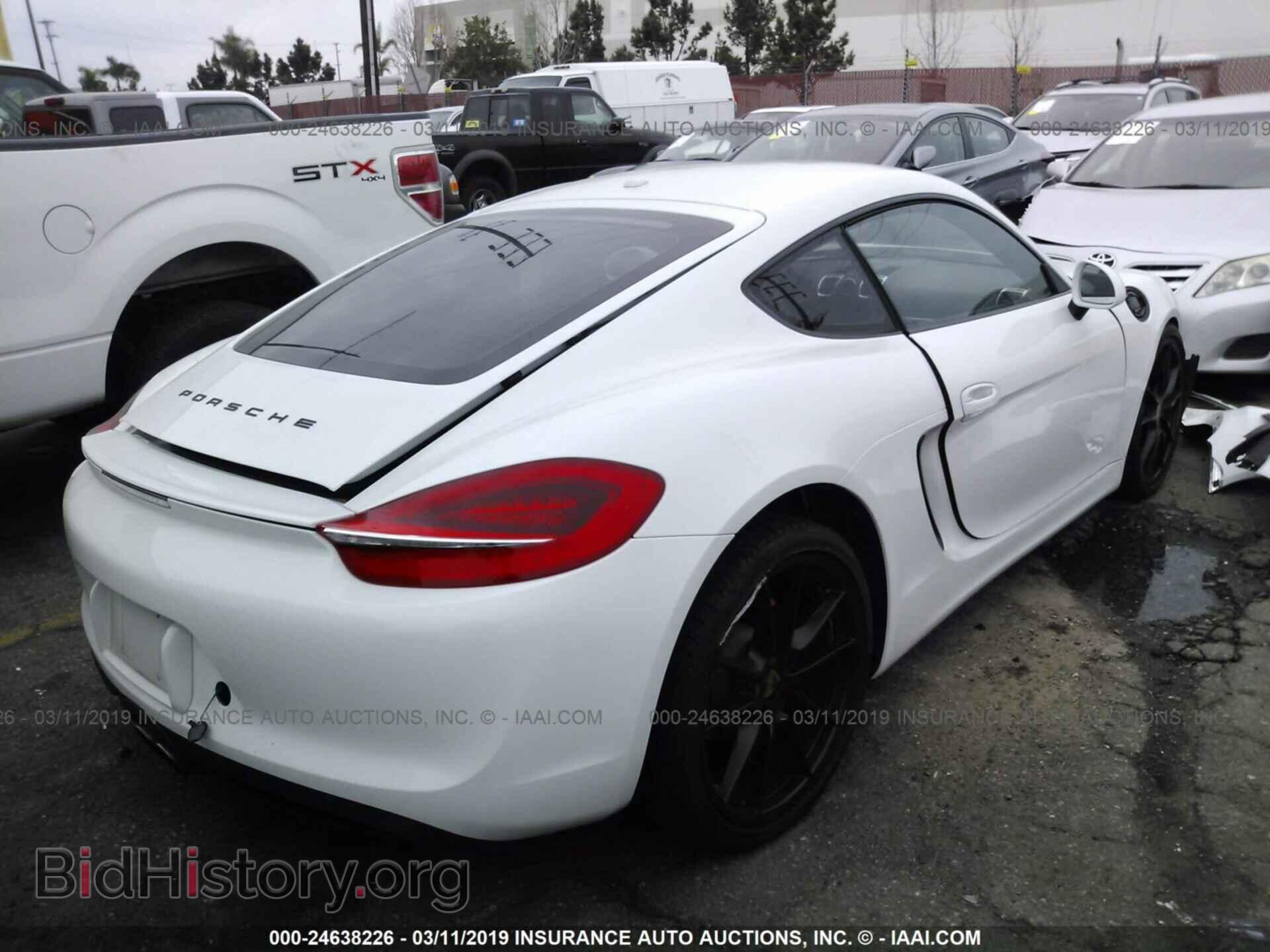 2015 PORSCHE CAYMAN - VIN: WP0AB2A81FK182870 - Фото 4