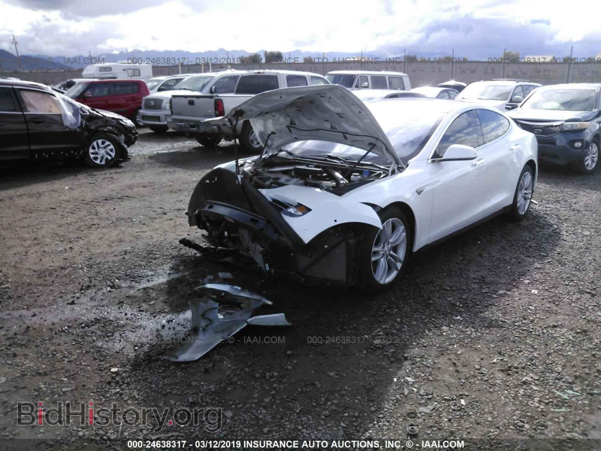 2016 TESLA MODEL S - VIN: 5YJSA1E24GF129215 - Фото 2