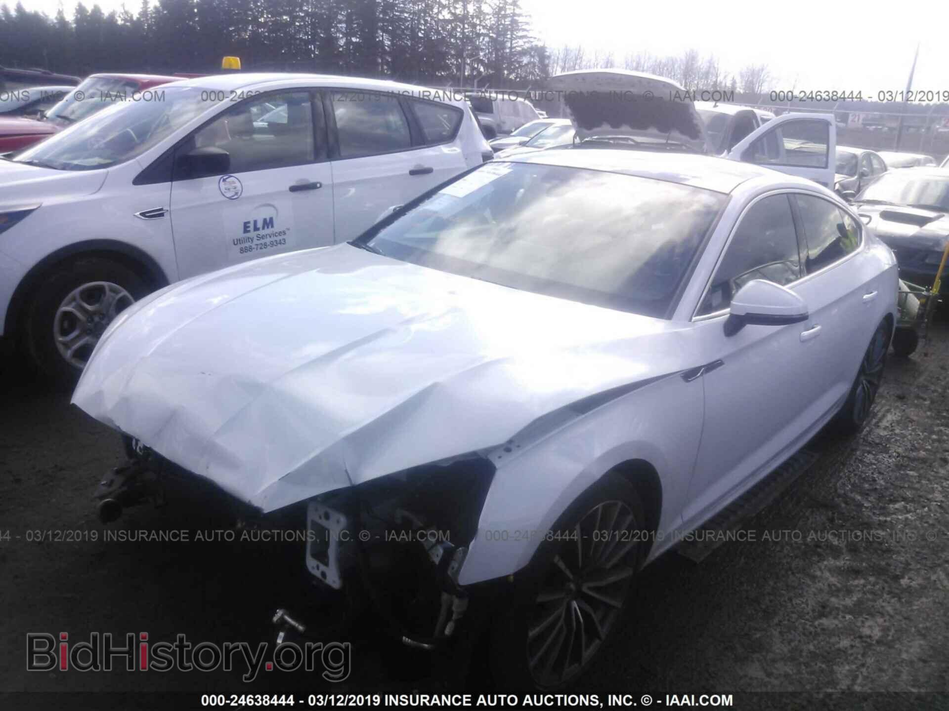2018 AUDI A5 - VIN: WAUBNCF5XJA004144 - Фото 2