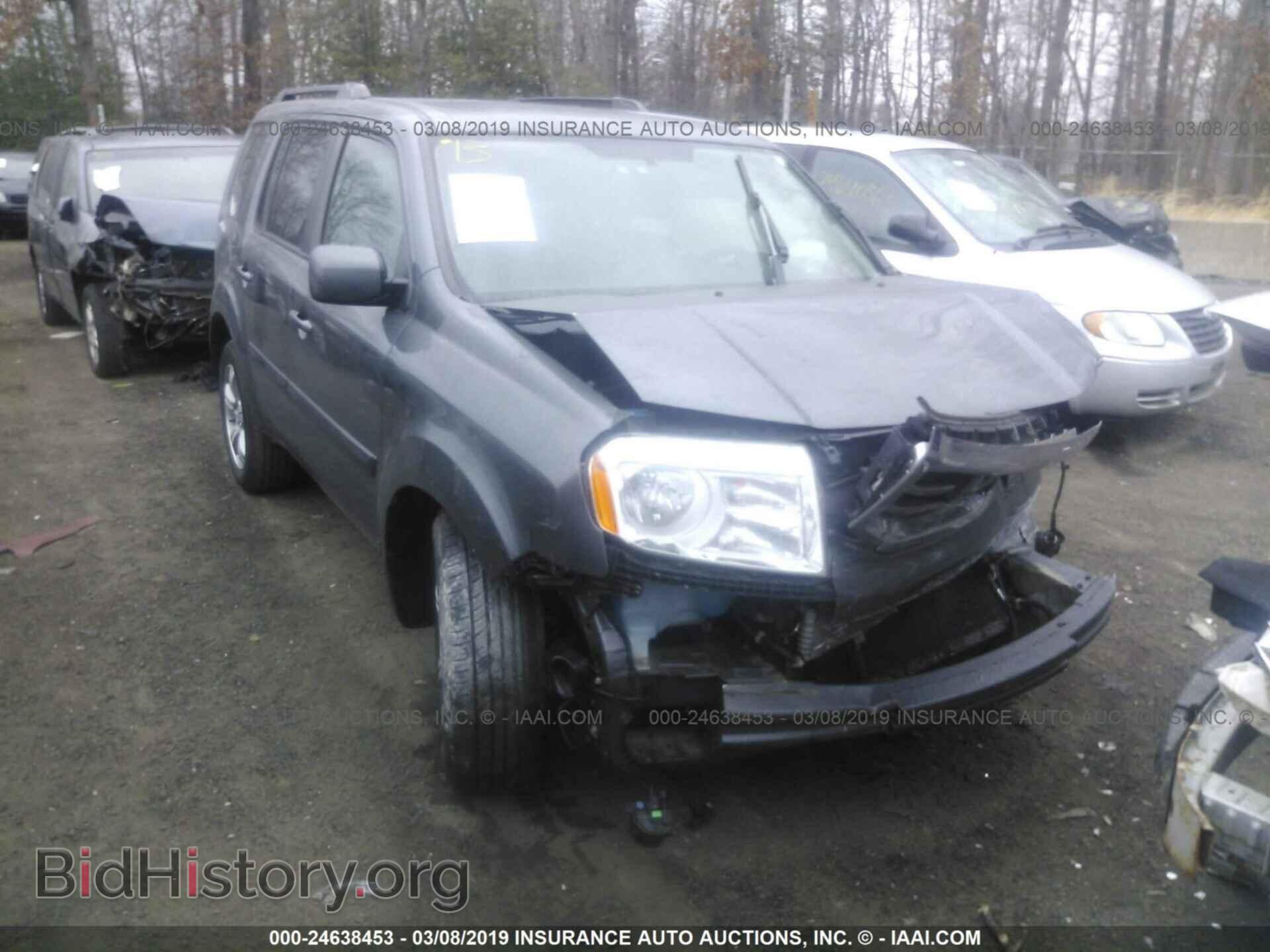 Фотография 5FNYF4H71CB060496 - HONDA PILOT 2012