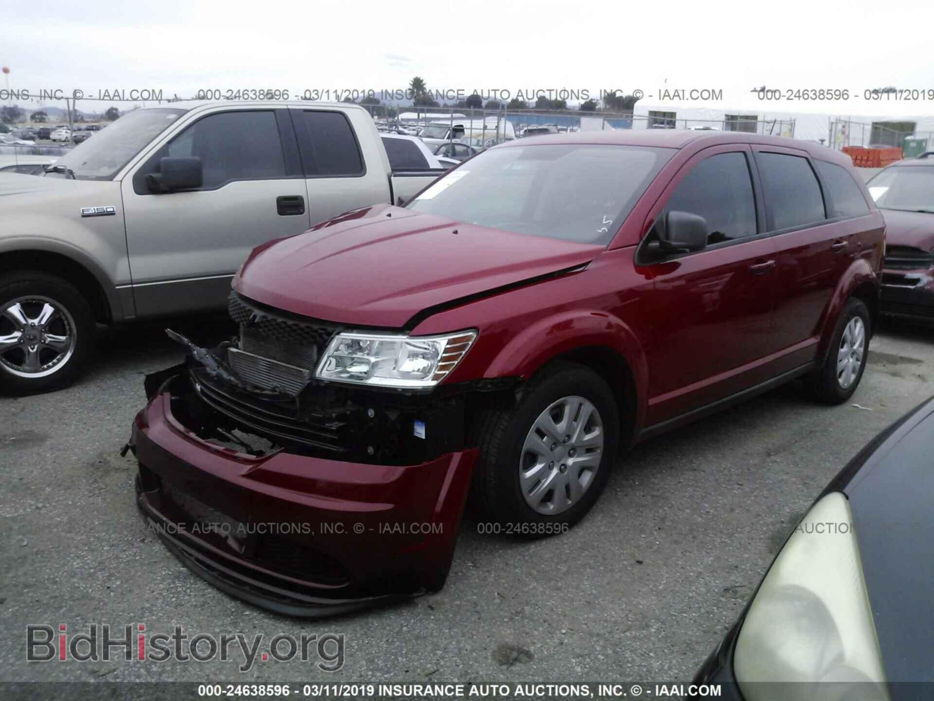 2013 DODGE JOURNEY - VIN: 3C4PDCAB6DT723865 - Фото 2