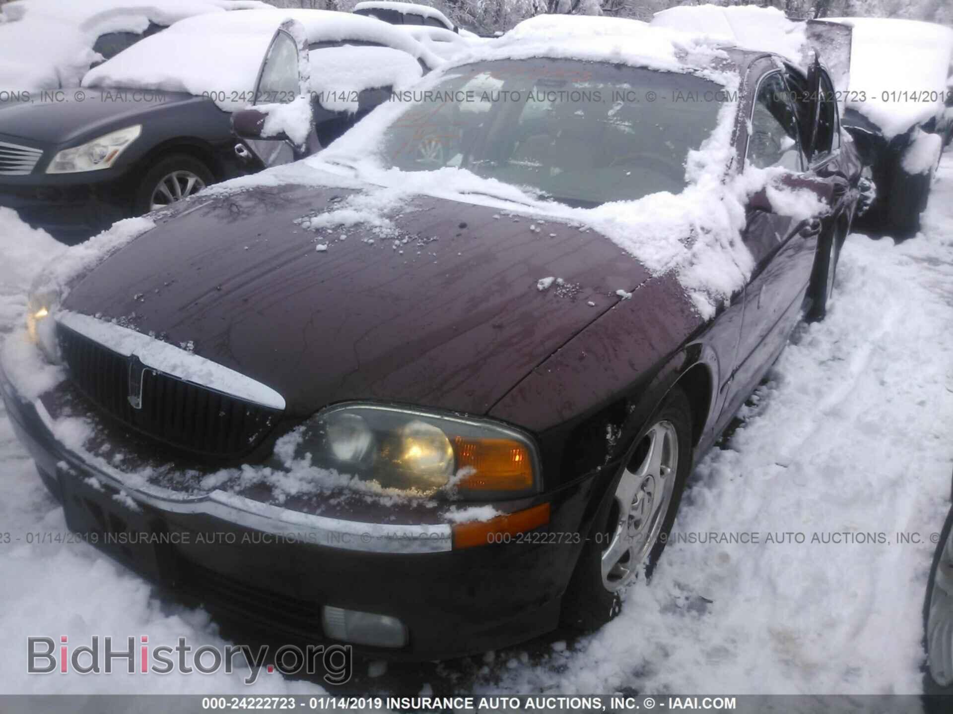 2000 LINCOLN LS - VIN: 1LNHM87A1YY841791 - Фото 2