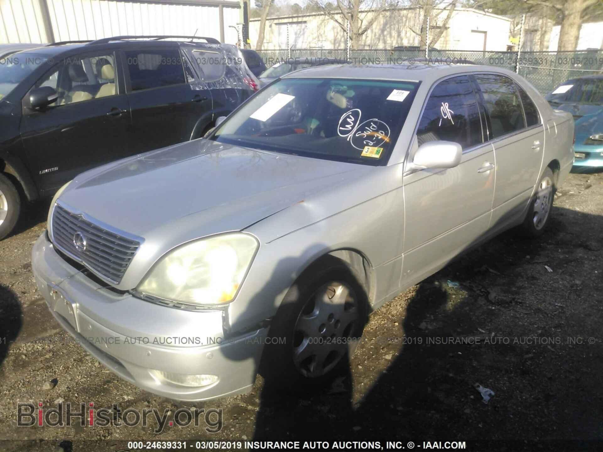2003 LEXUS LS - VIN: JTHBN30F130105875 - Фото 2