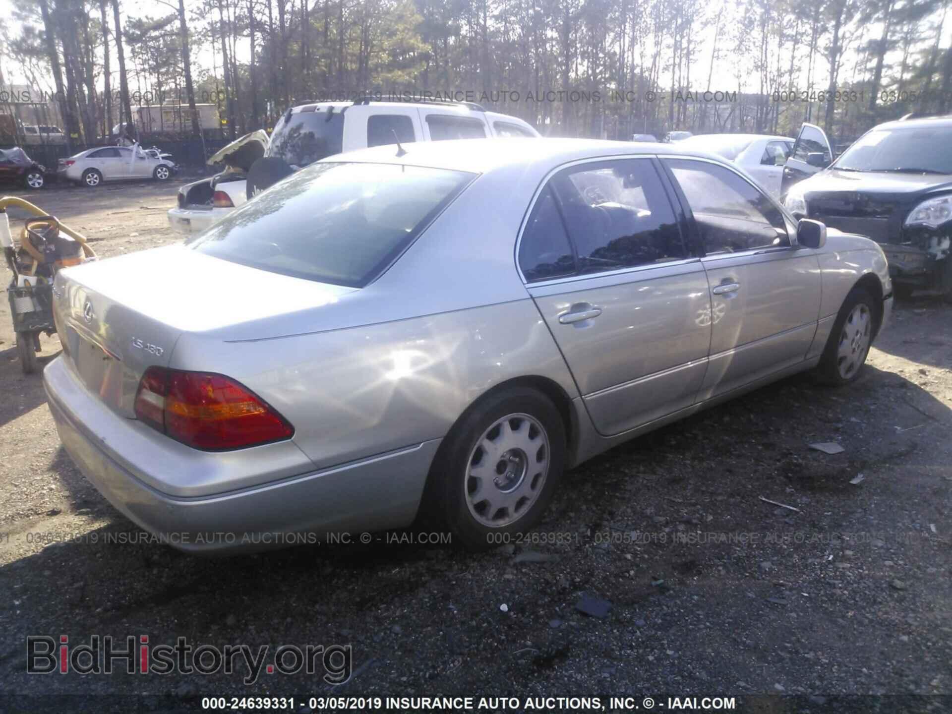 2003 LEXUS LS - VIN: JTHBN30F130105875 - Фото 4