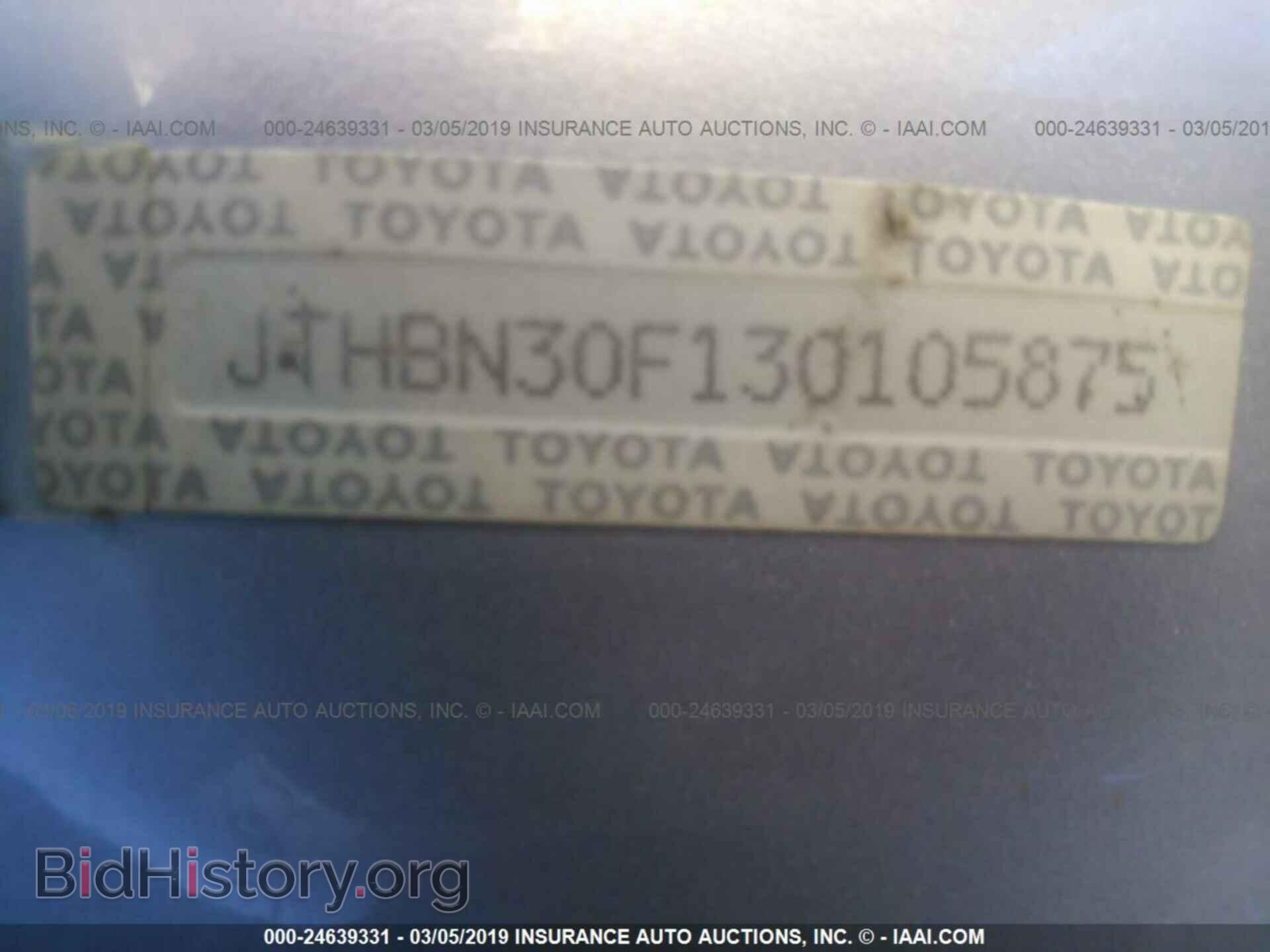 2003 LEXUS LS - VIN: JTHBN30F130105875 - Фото 9