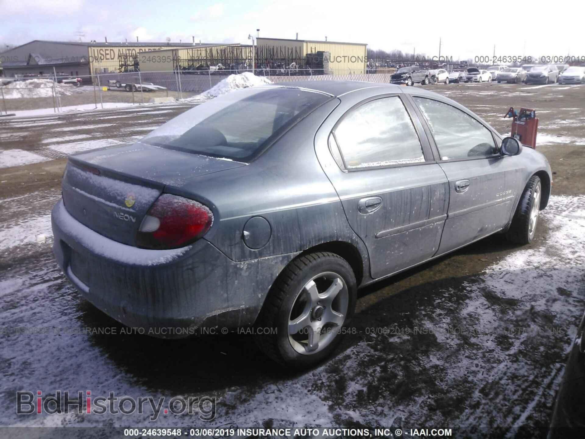 2001 DODGE NEON - VIN: 1B3ES46C31D154366 - Фото 4