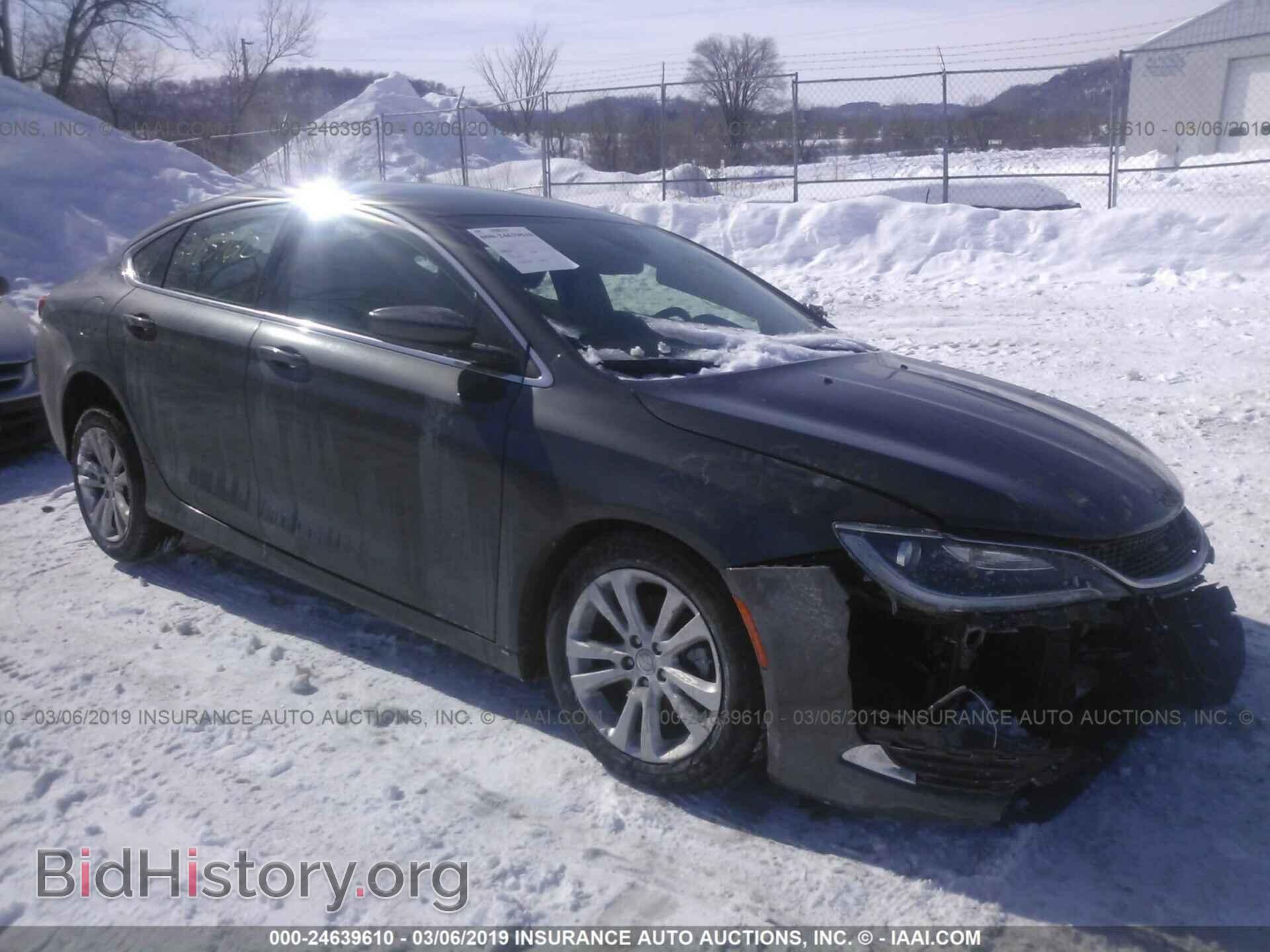 Photo 1C3CCCAB5FN668544 - CHRYSLER 200 2015