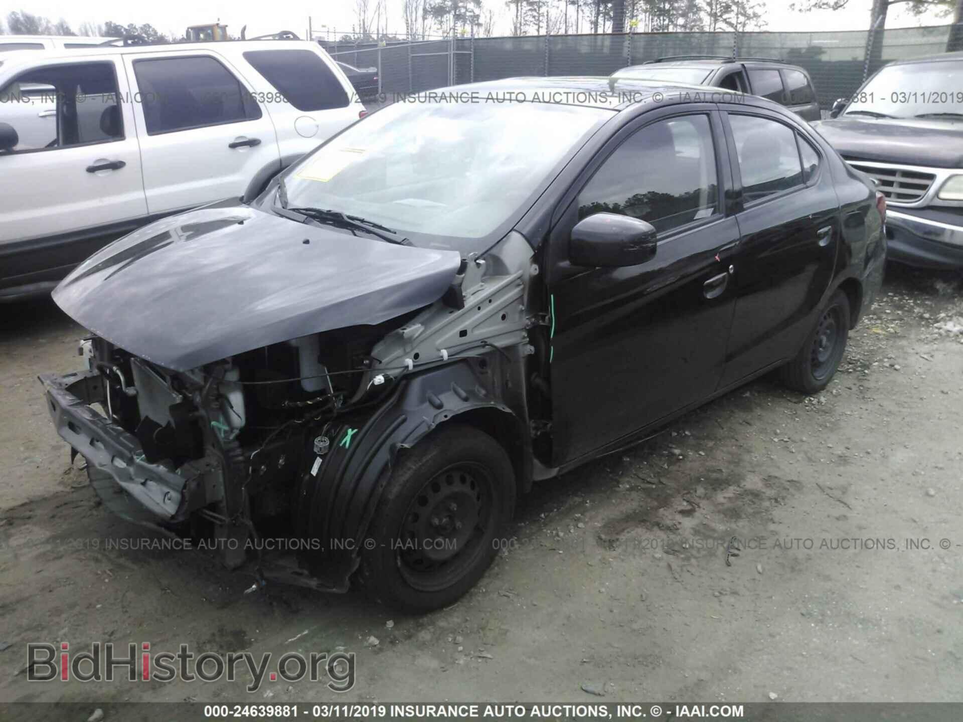 2017 MITSUBISHI MIRAGE - VIN: ML32F3FJ8HHF10267 - Фото 2