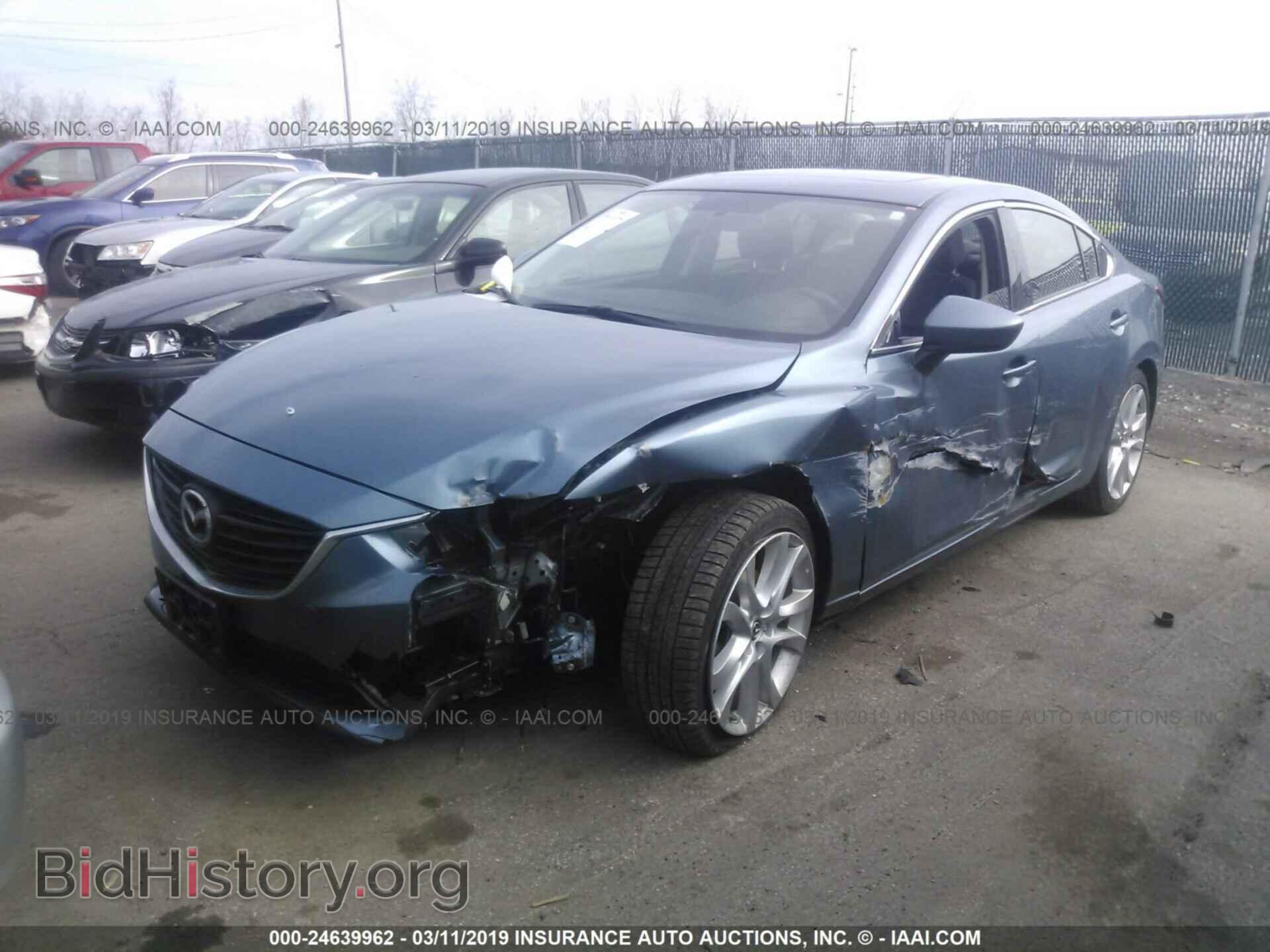 2015 MAZDA 6 - VIN: JM1GJ1V60F1169873 - Фото 2