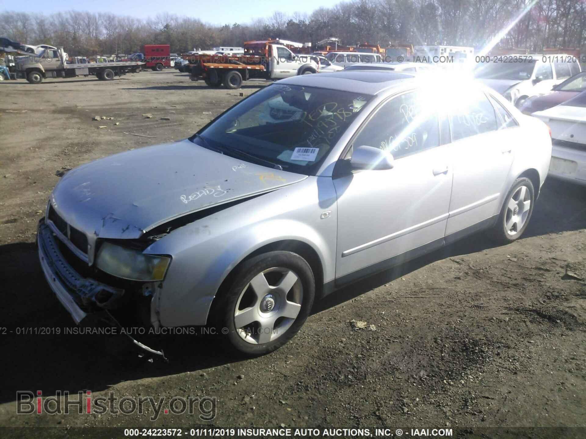 2002 AUDI A4 - VIN: WAUJC68E02A178919 - Фото 2