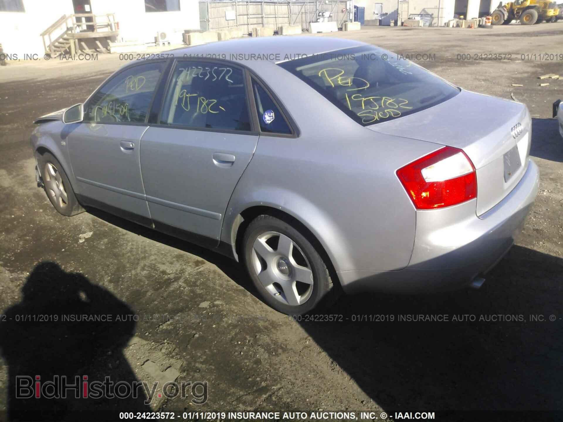 2002 AUDI A4 - VIN: WAUJC68E02A178919 - Фото 3