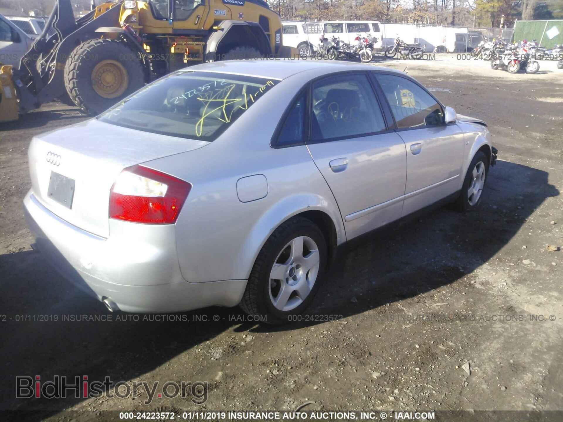 2002 AUDI A4 - VIN: WAUJC68E02A178919 - Фото 4