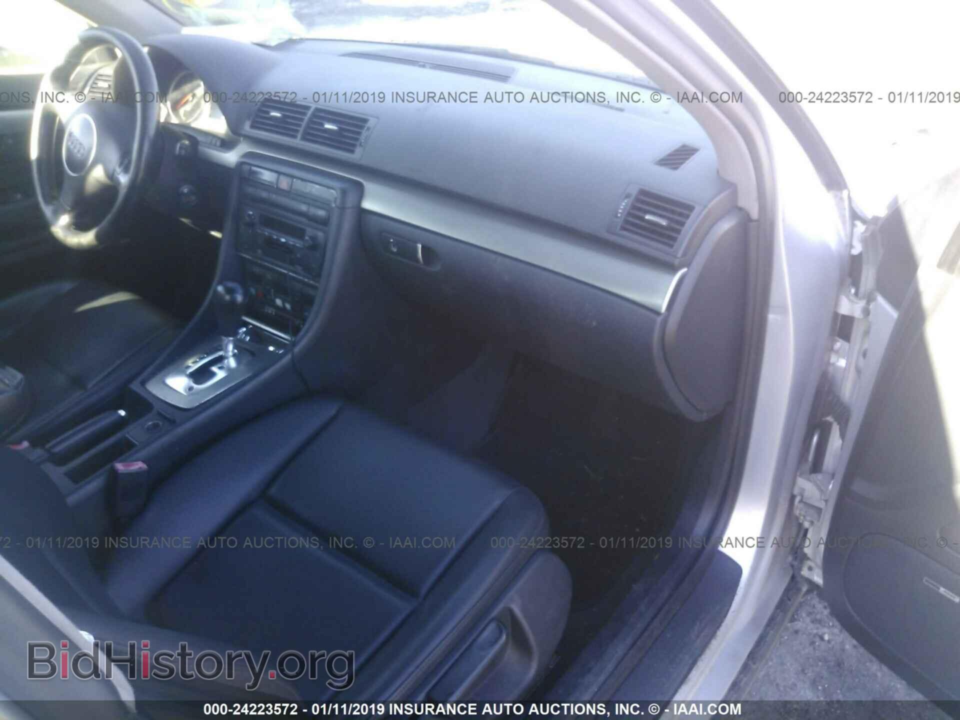 2002 AUDI A4 - VIN: WAUJC68E02A178919 - Фото 5