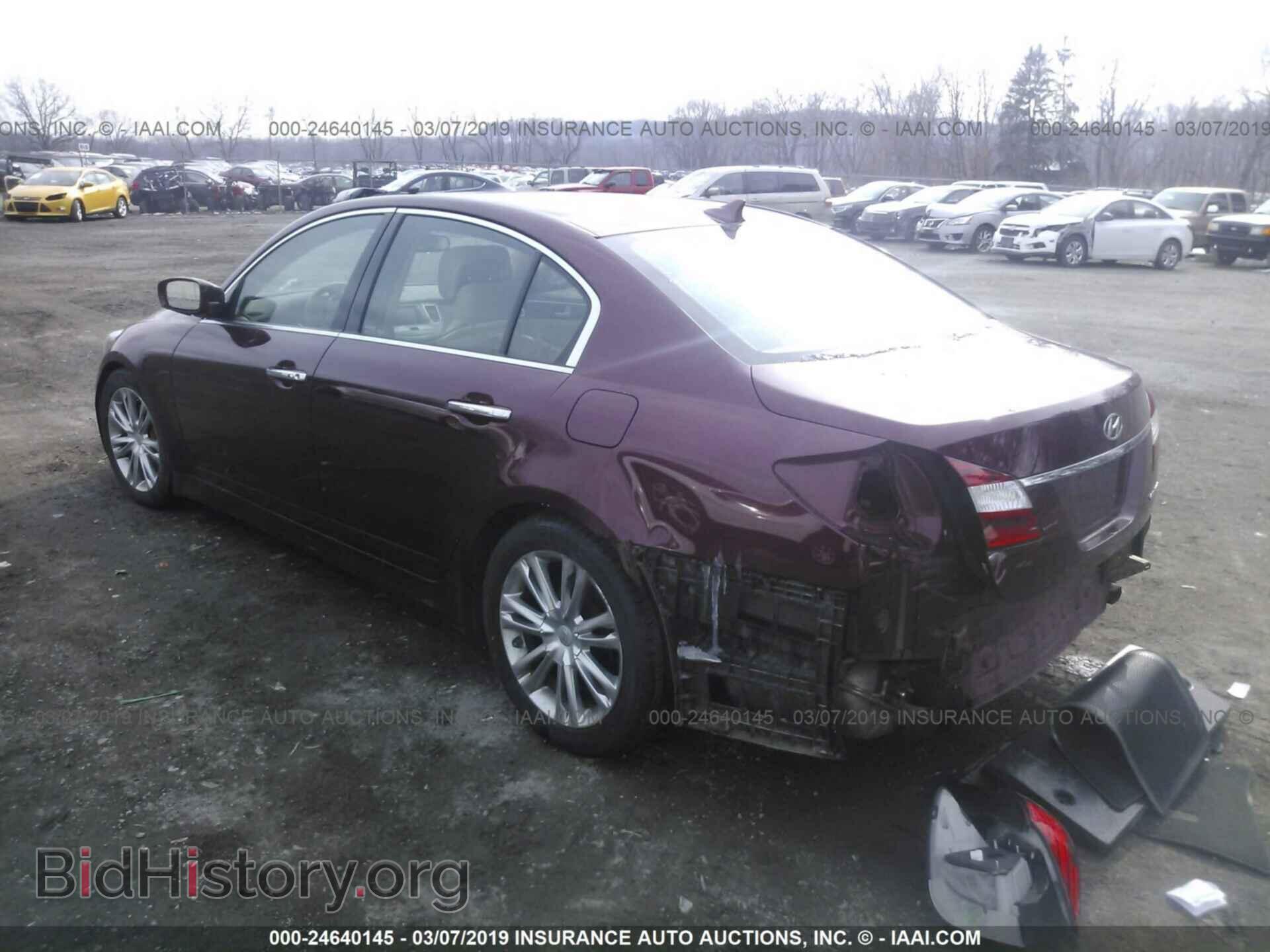 2012 HYUNDAI GENESIS - VIN: KMHGC4DDXCU189193 - Фото 3