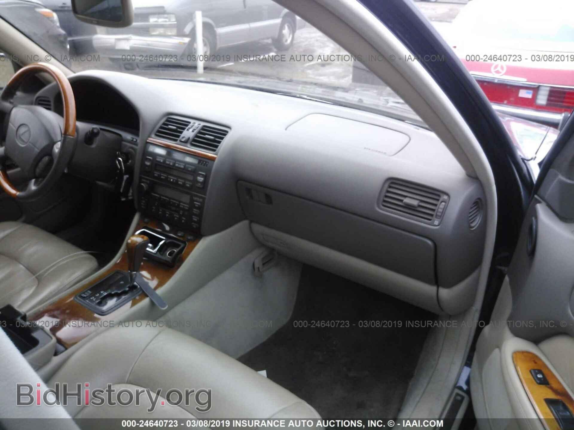 1999 LEXUS LS - VIN: JT8BH28F6X0162973 - Фото 5