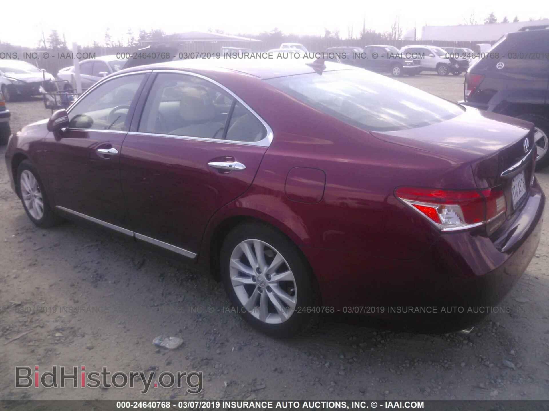 2011 LEXUS ES - VIN: JTHBK1EG1B2469019 - Фото 3
