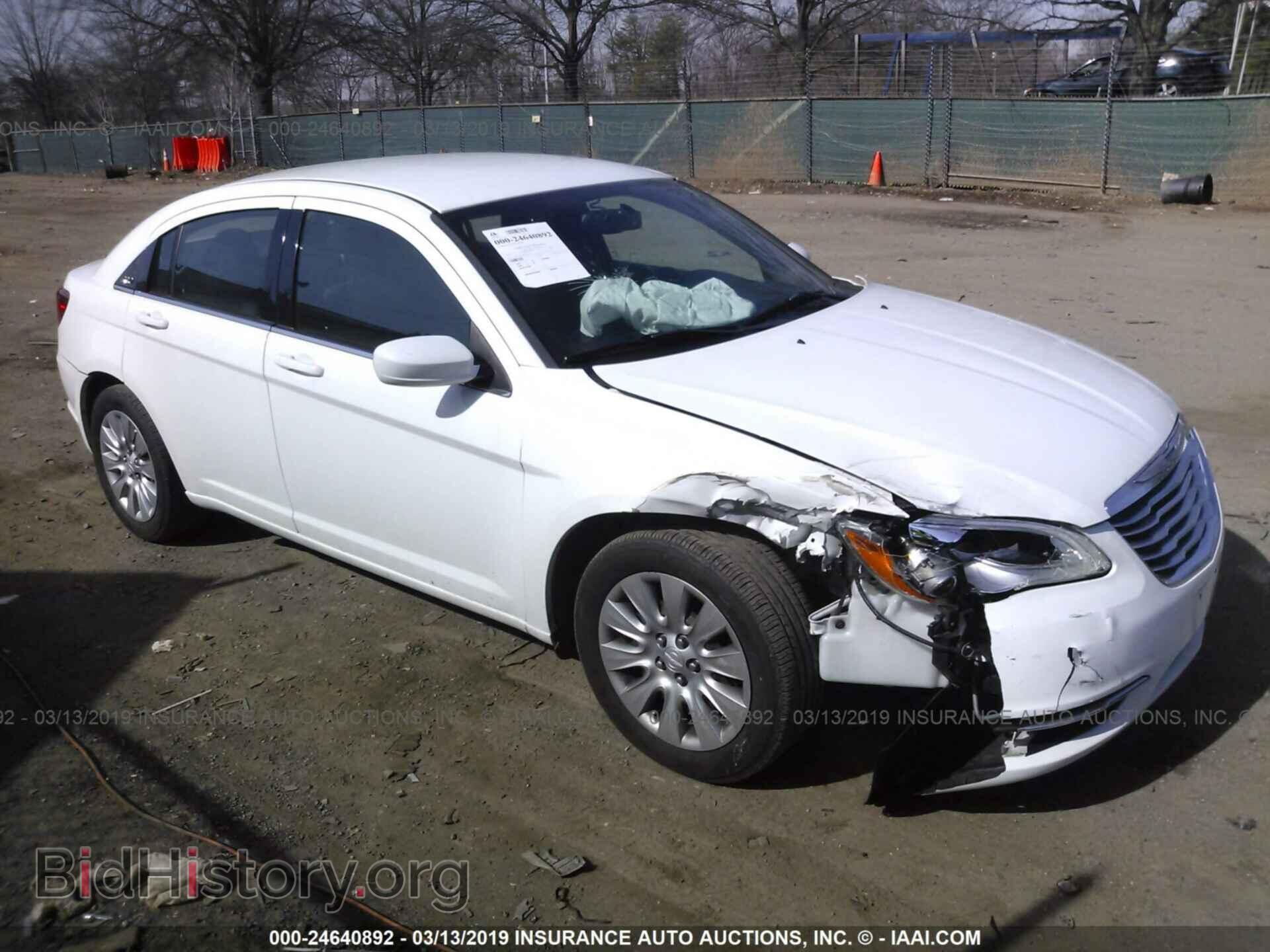 Photo 1C3CCBAB6DN767851 - CHRYSLER 200 2013