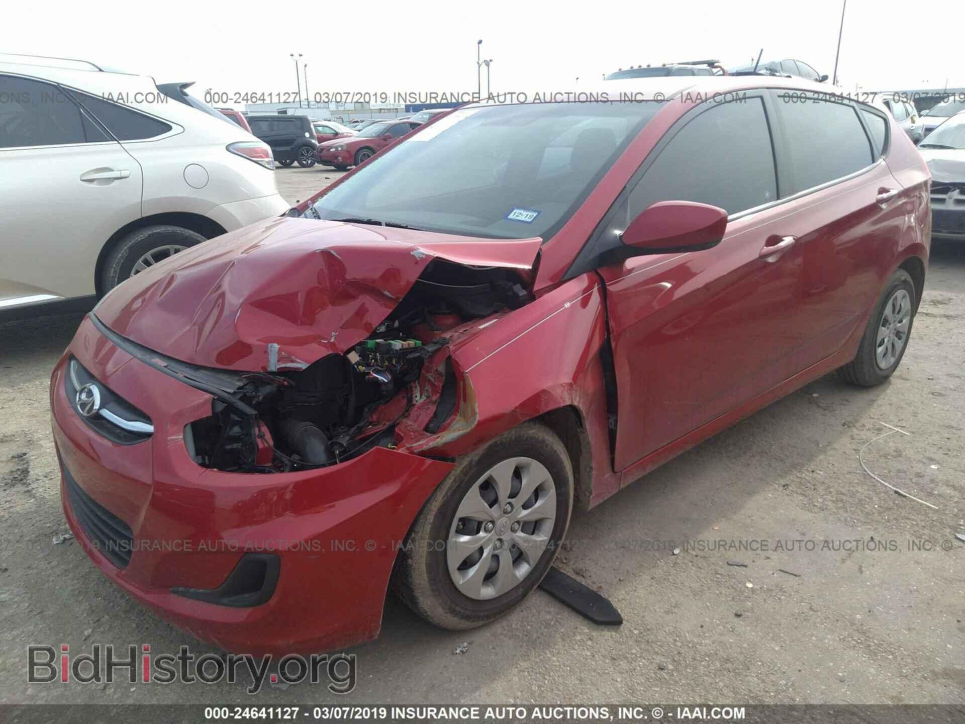 2016 HYUNDAI ACCENT - VIN: KMHCT5AE2GU248115 - Фото 2