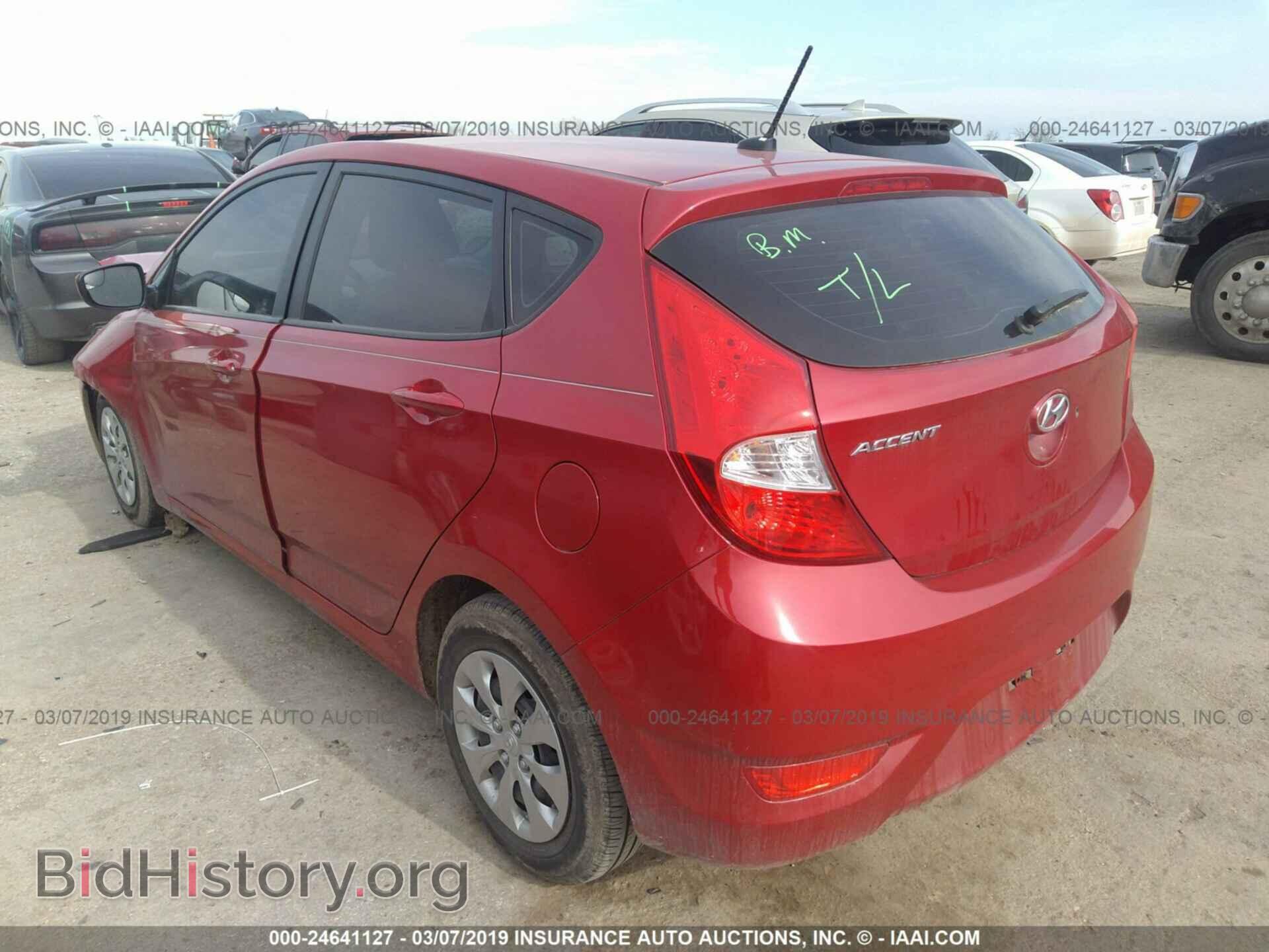 2016 HYUNDAI ACCENT - VIN: KMHCT5AE2GU248115 - Фото 3