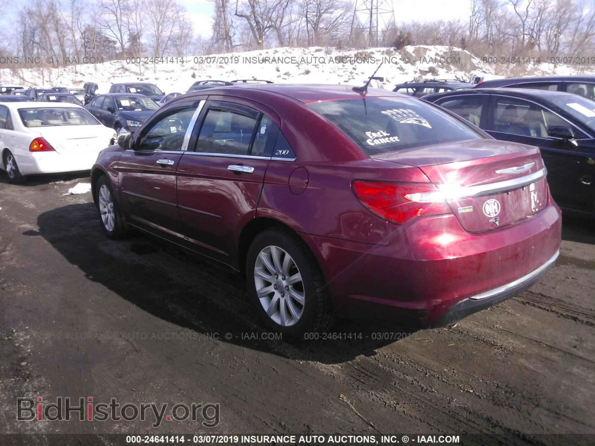 2013 CHRYSLER 200 - VIN: 1C3CCBBG0DN659719 - Фото 3