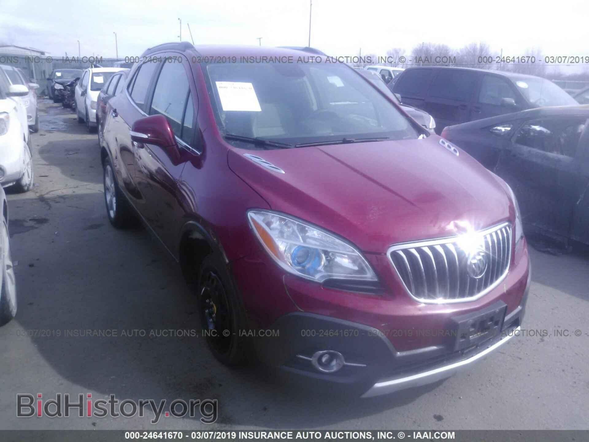 Photo KL4CJBSB0FB048397 - BUICK ENCORE 2015
