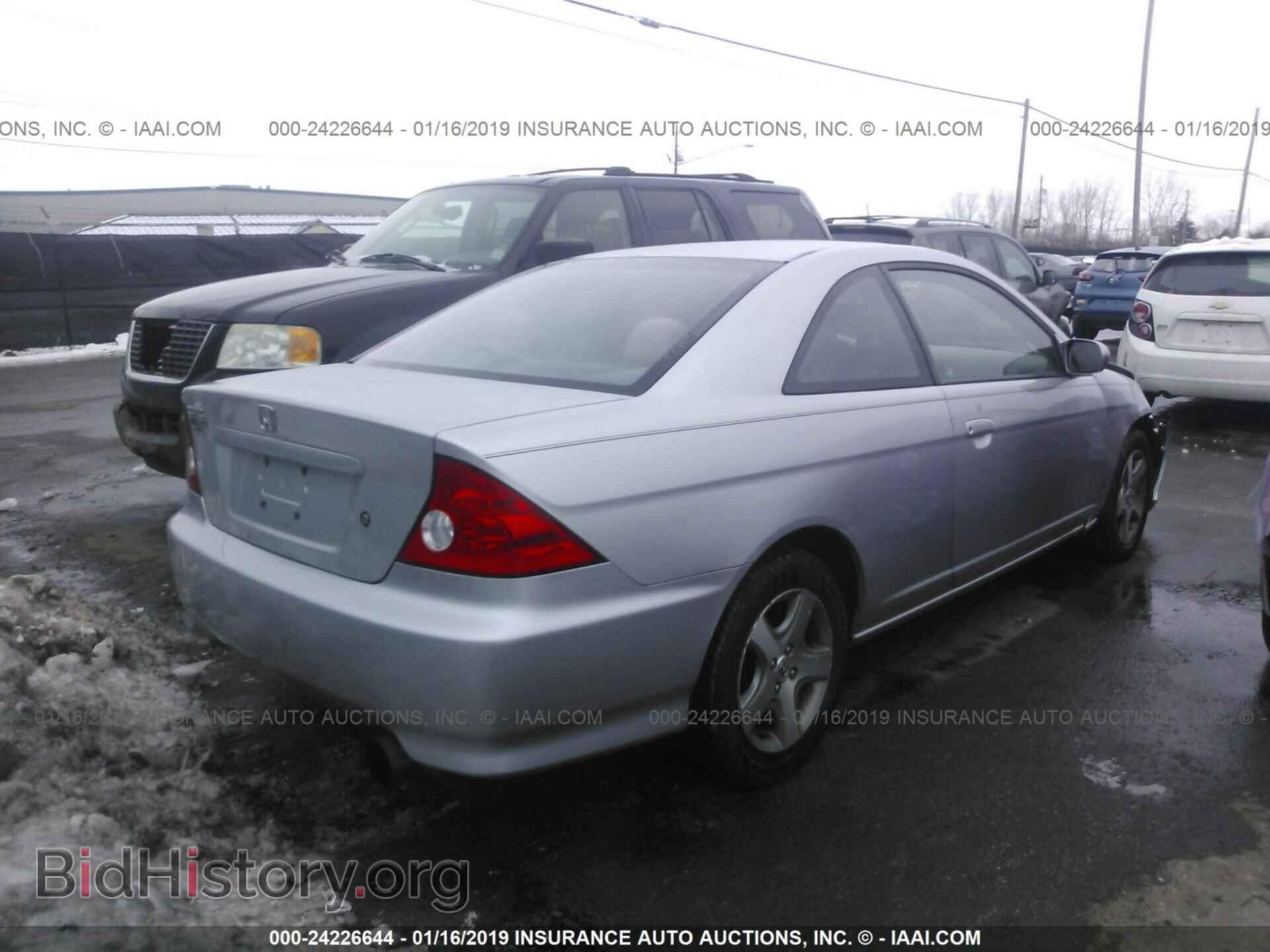 2005 HONDA CIVIC - VIN: 1HGEM22945L044351 - Фото 4
