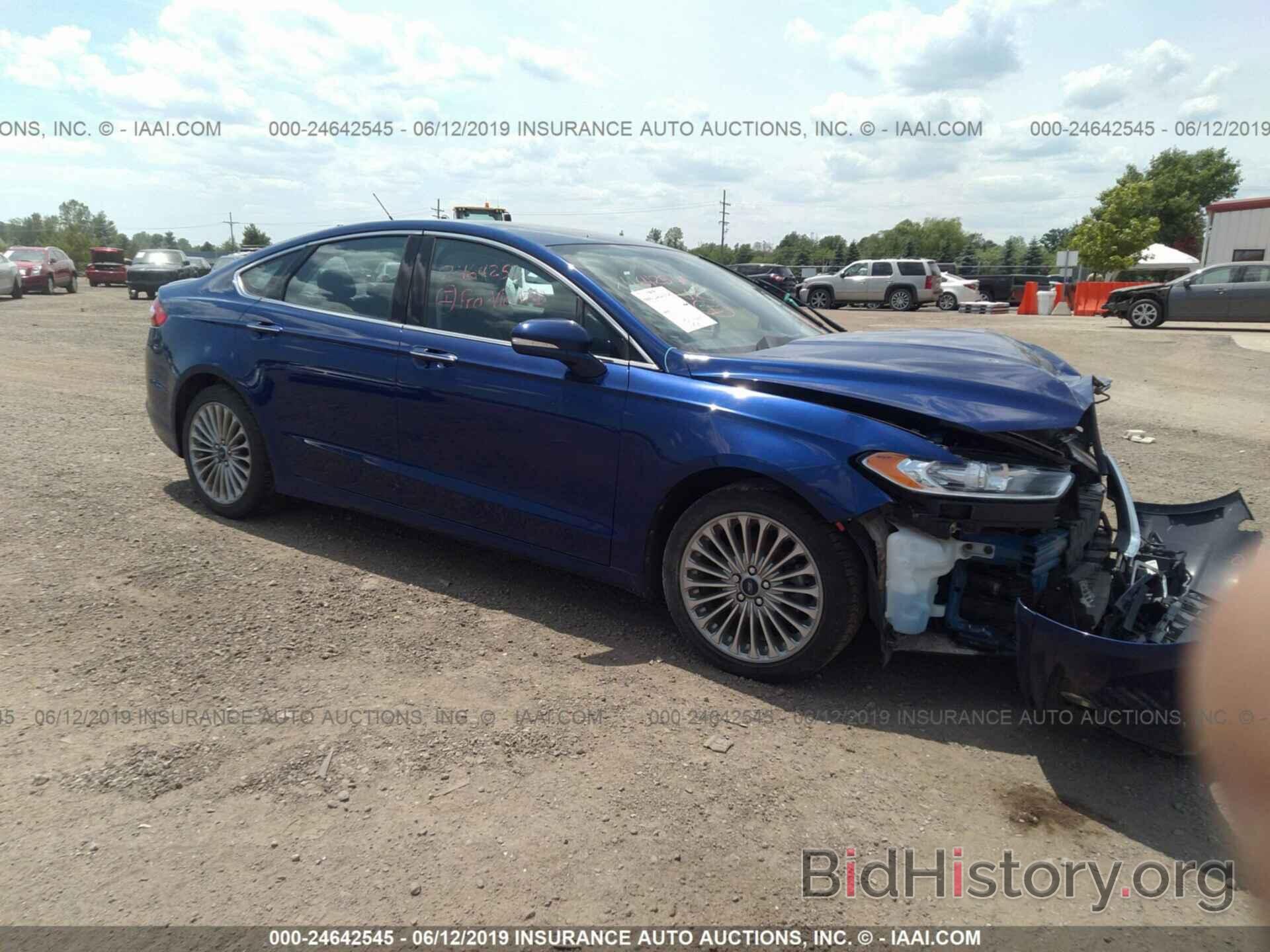 Photo 3FA6P0K92DR118502 - FORD FUSION 2013