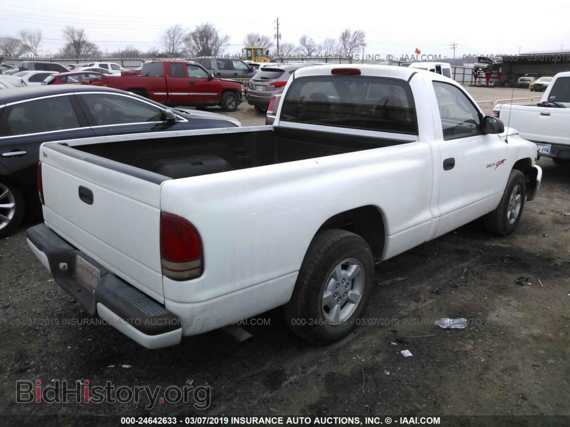 2001 DODGE DAKOTA - VIN: 1B7FL26X31S313941 - Фото 4