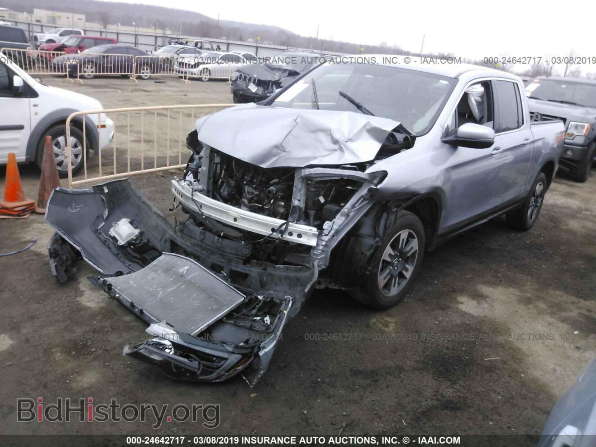2018 HONDA RIDGELINE - VIN: 5FPYK3F63JB004340 - Фото 2
