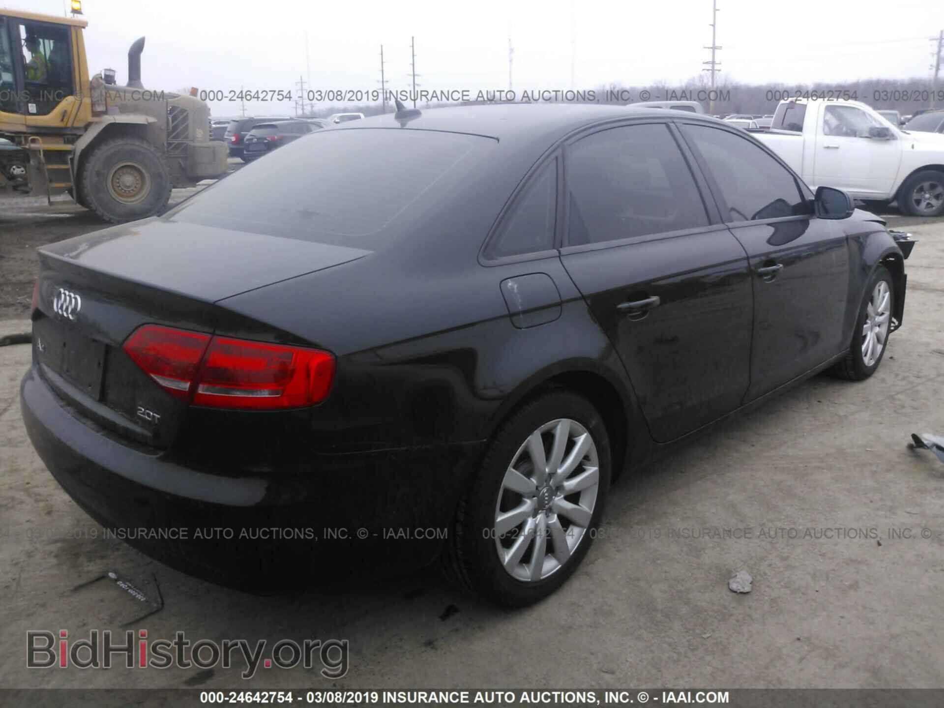2012 AUDI A4 - VIN: WAUAFAFL7CN000852 - Фото 4