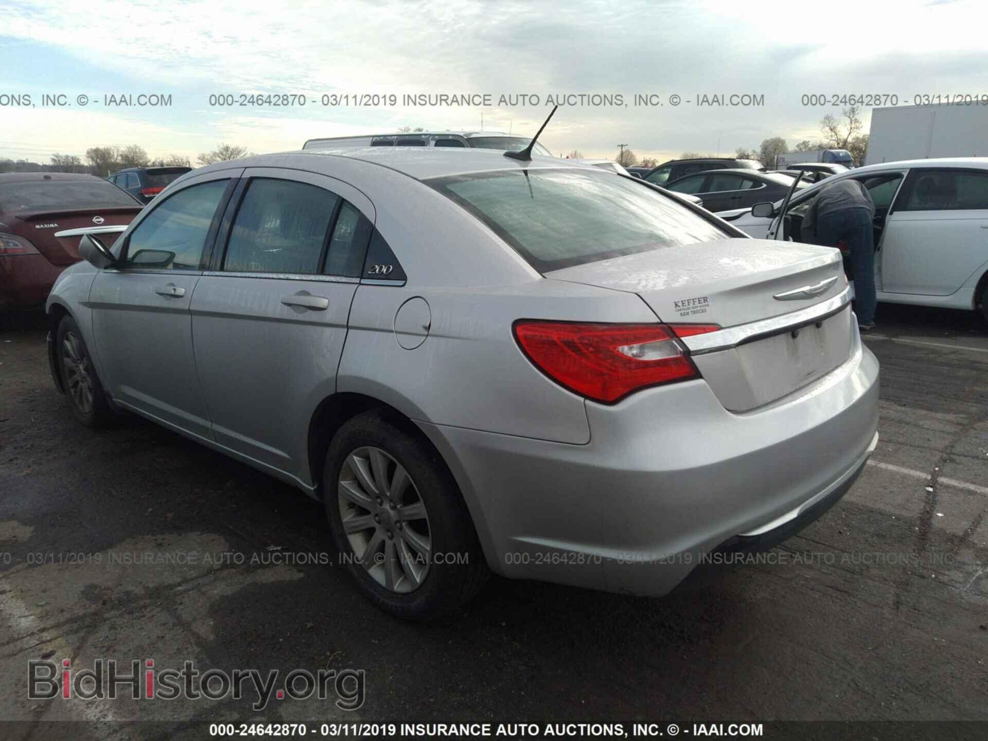 2012 CHRYSLER 200 - VIN: 1C3CCBBB9CN101614 - Фото 3