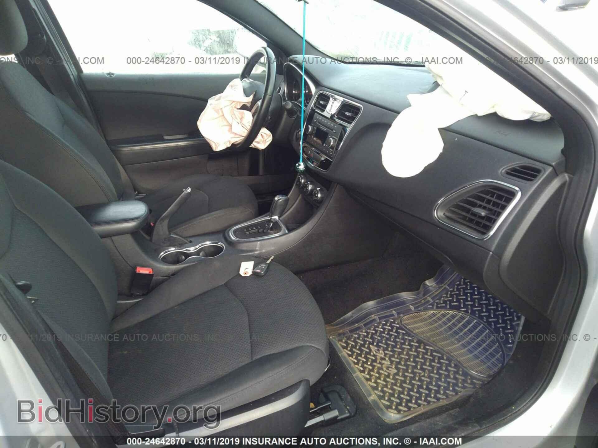 2012 CHRYSLER 200 - VIN: 1C3CCBBB9CN101614 - Фото 5