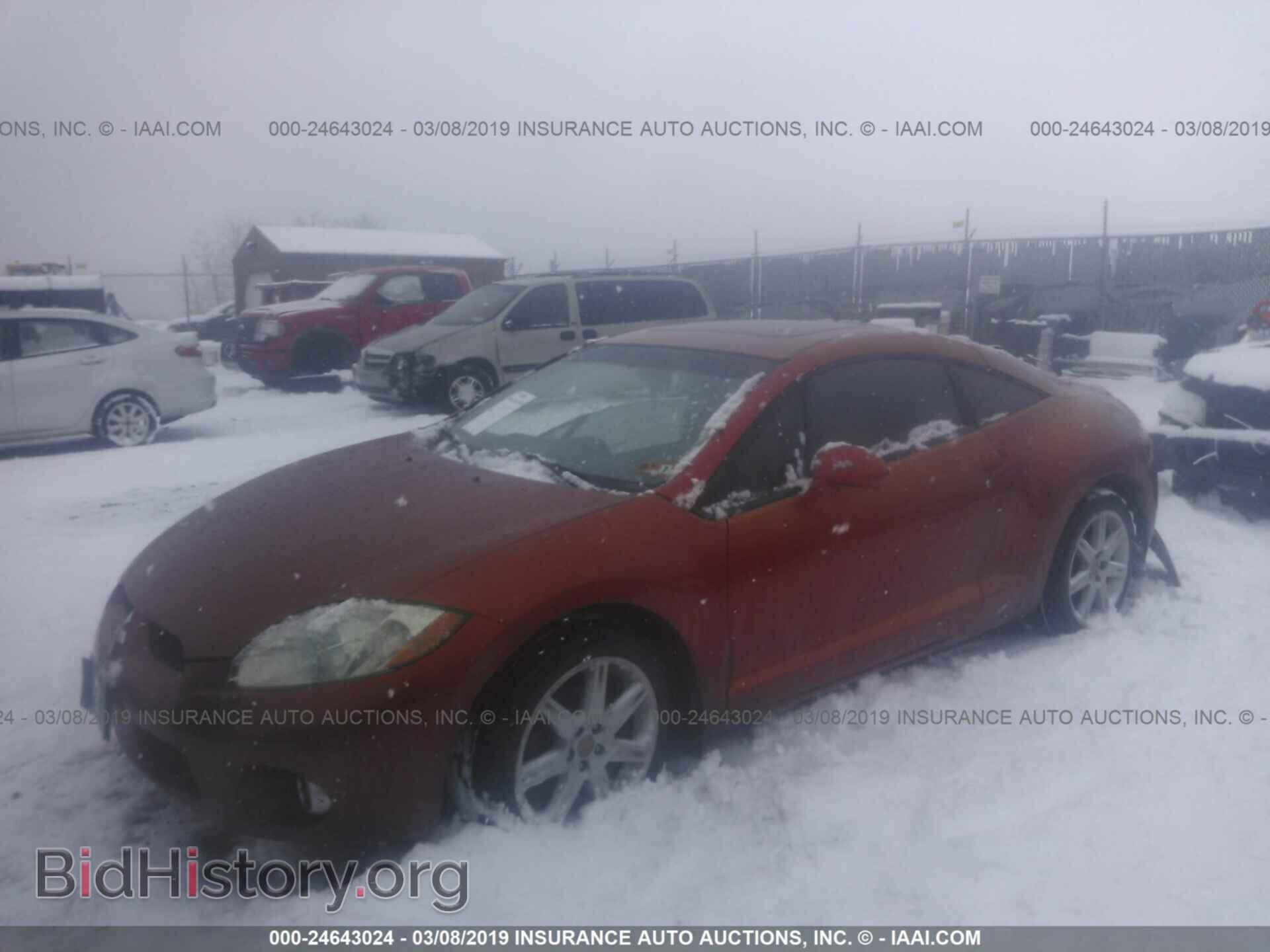 2006 MITSUBISHI ECLIPSE - VIN: 4A3AK34T56E014148 - Фото 2