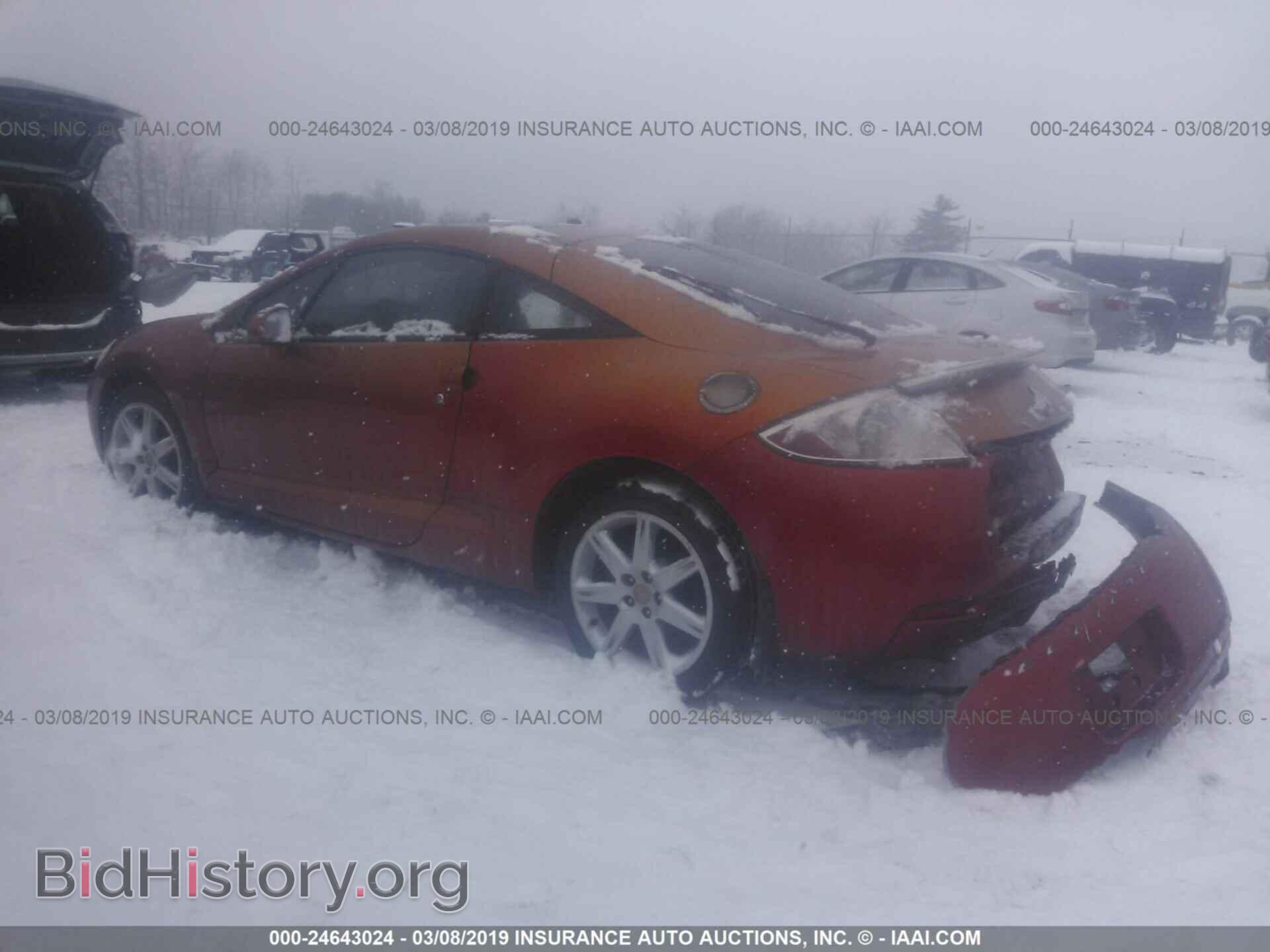 2006 MITSUBISHI ECLIPSE - VIN: 4A3AK34T56E014148 - Фото 3