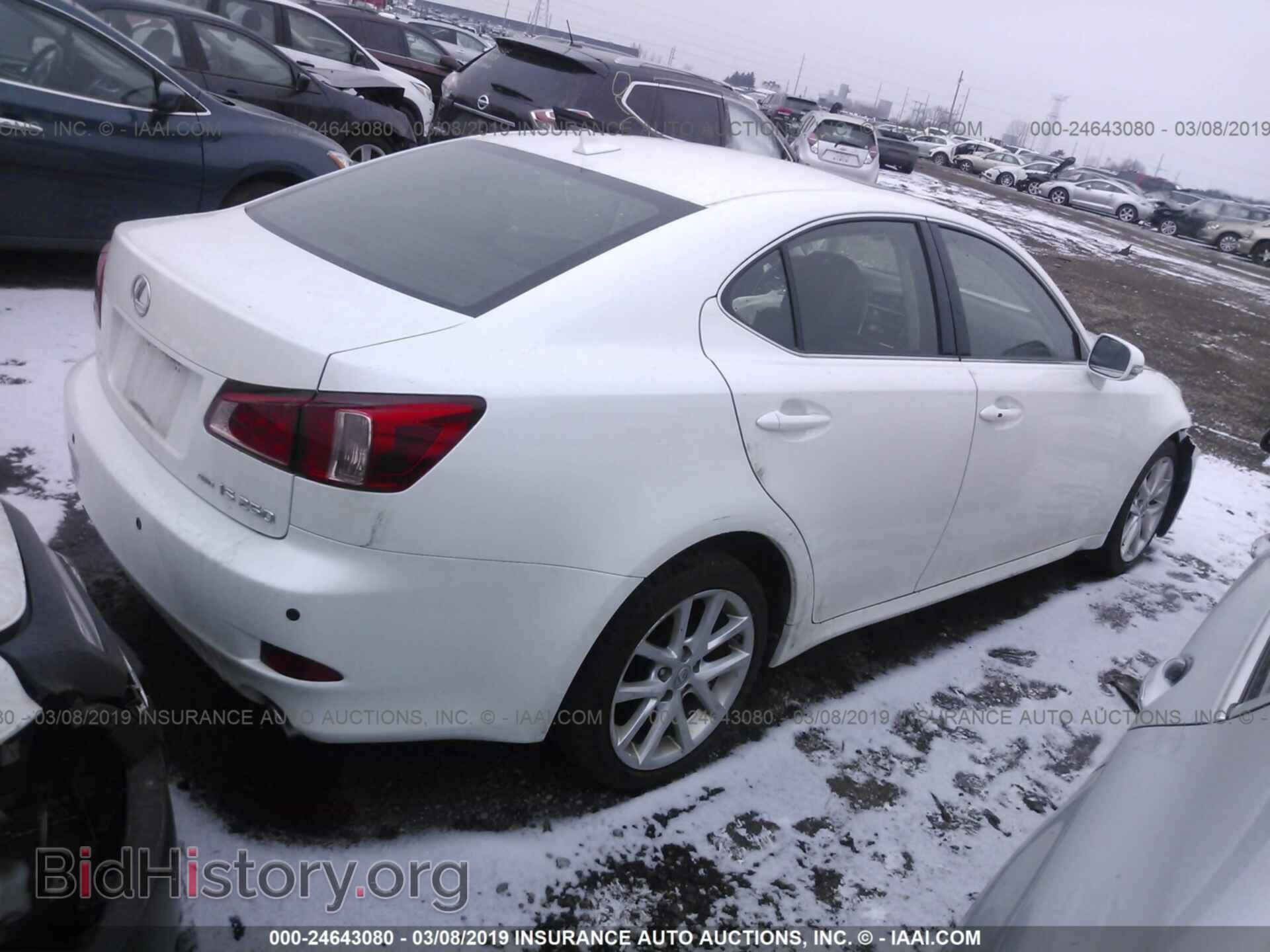 2012 LEXUS IS - VIN: JTHCF5C29C5057227 - Фото 4
