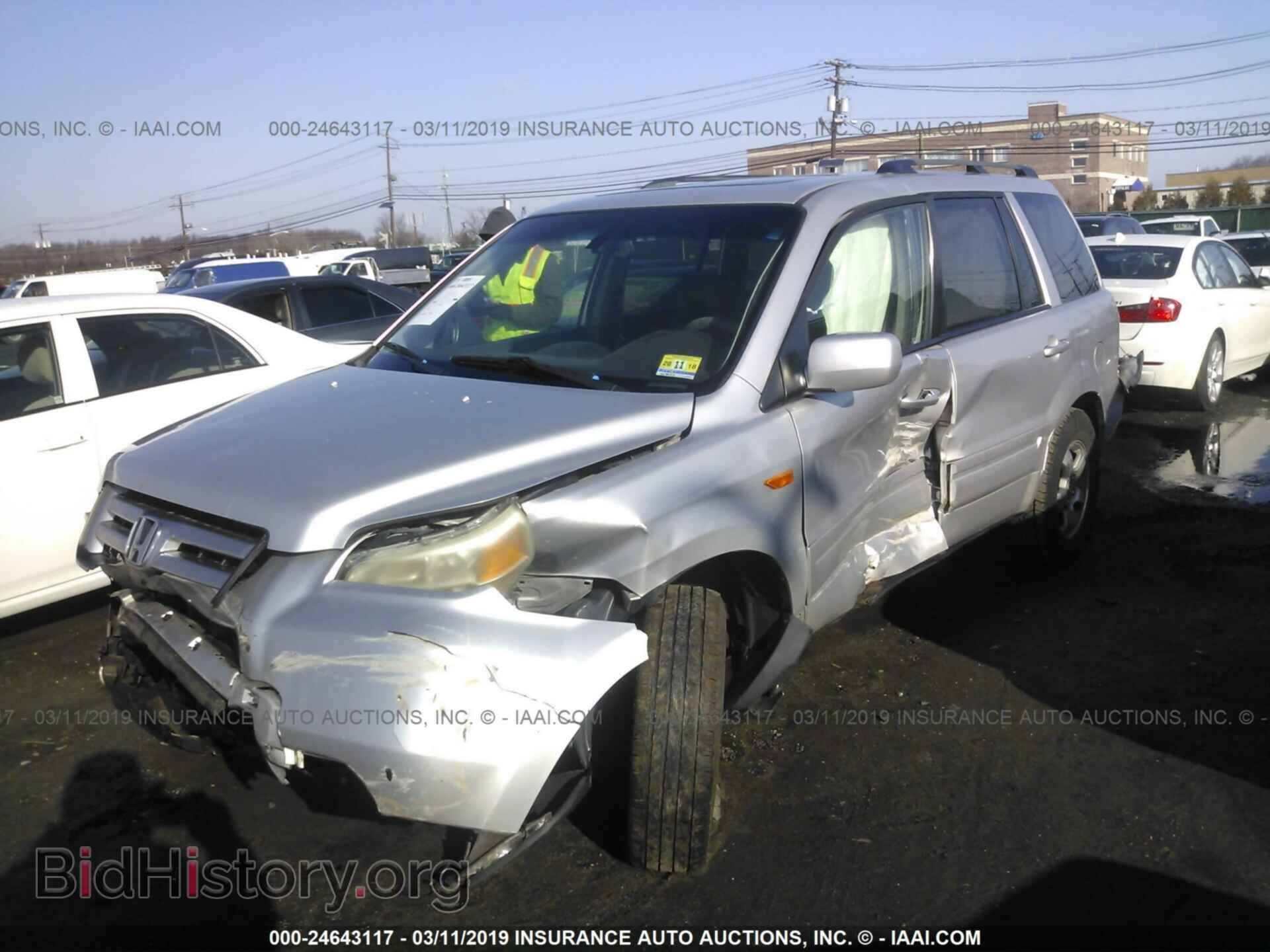 2006 HONDA PILOT - VIN: 2HKYF18596H501617 - Фото 2