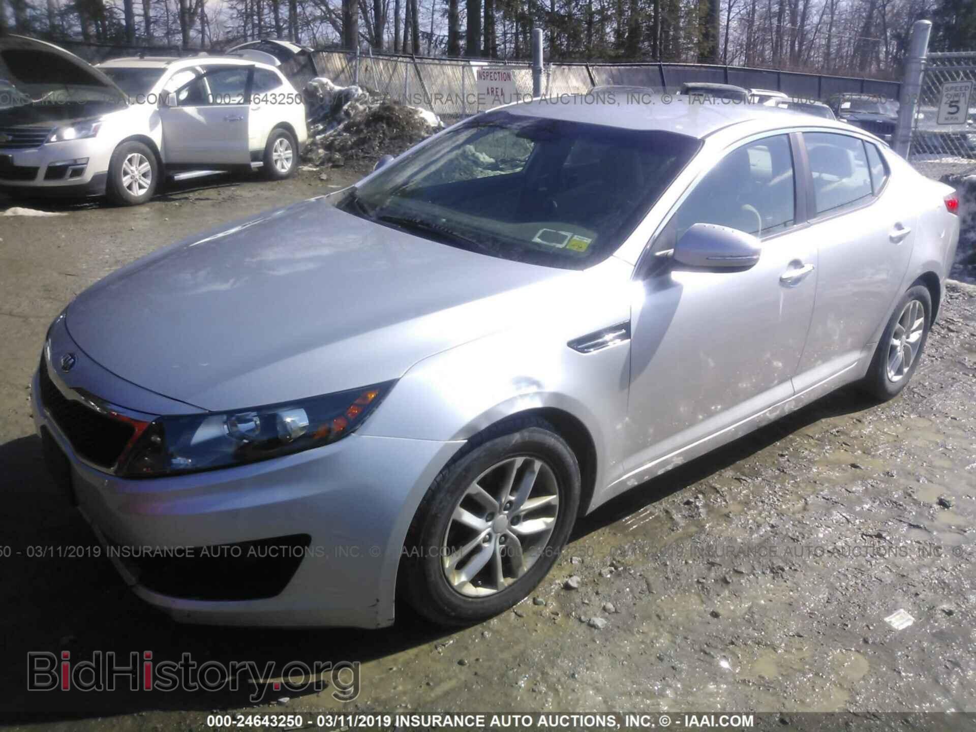 2013 KIA OPTIMA - VIN: KNAGM4A77D5372852 - Фото 2