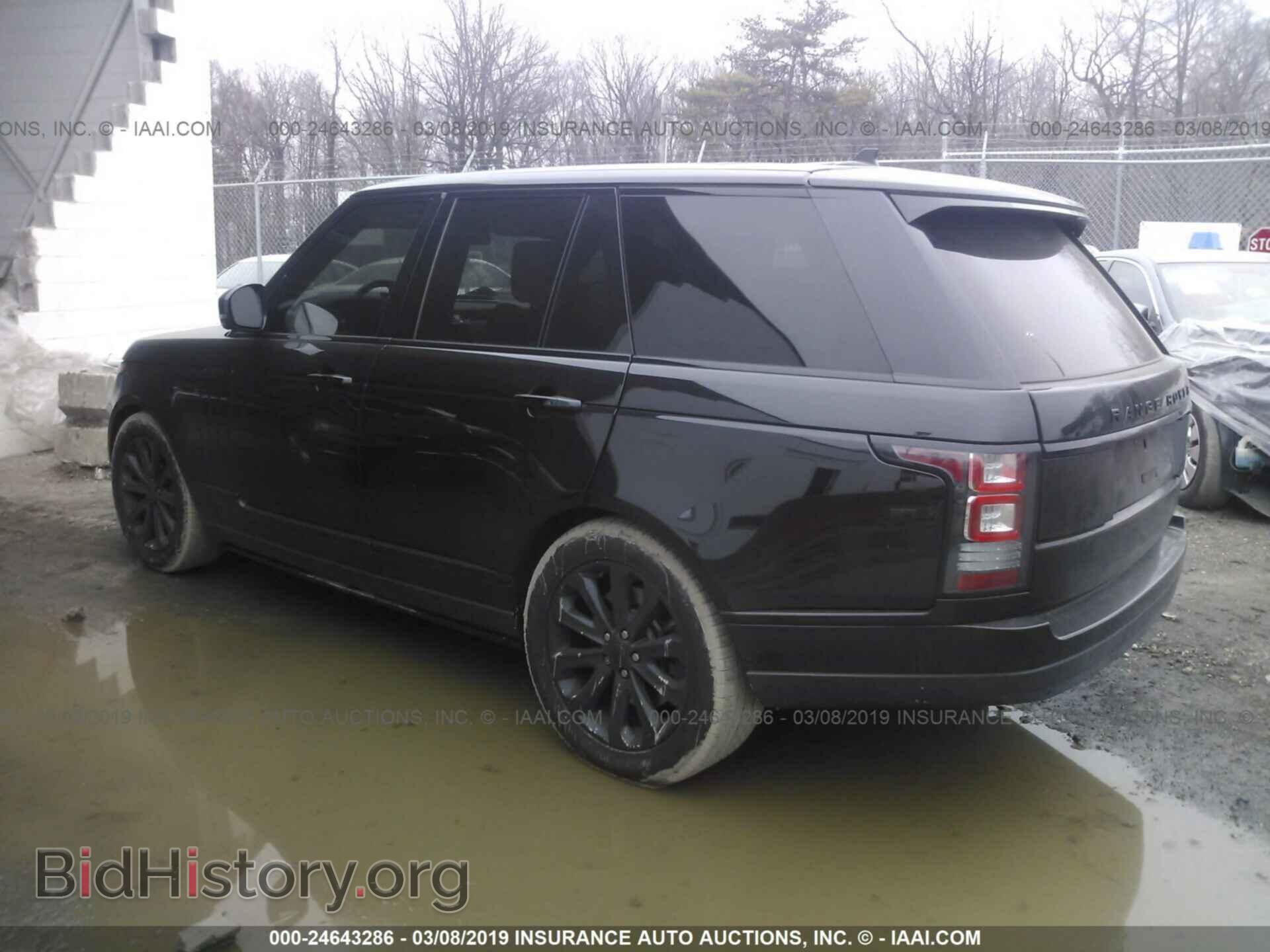 2016 LAND ROVER RANGE ROVER - VIN: SALGS2PF1GA293418 - Фото 3