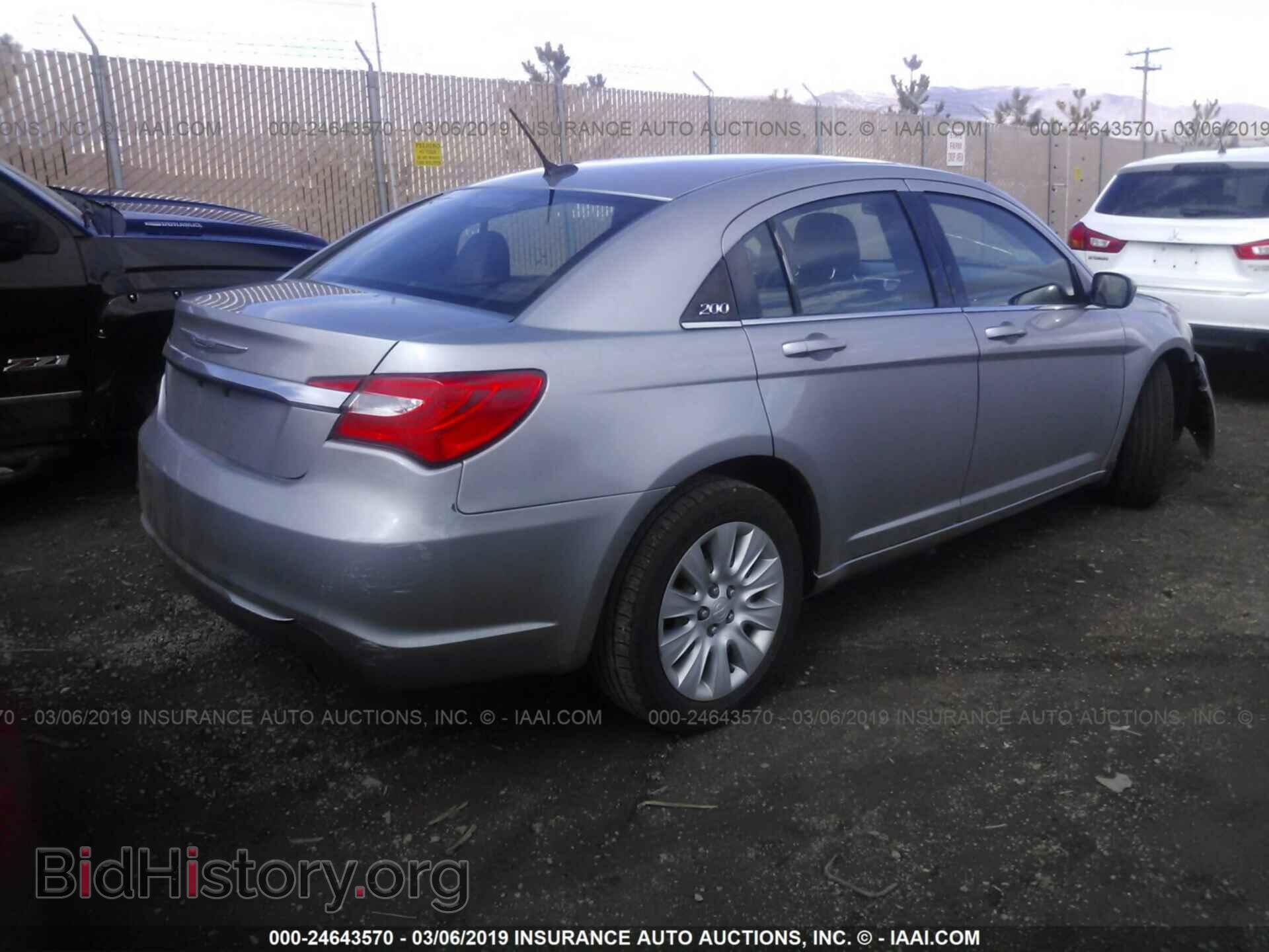 2014 CHRYSLER 200 - VIN: 1C3CCBAB9EN212023 - Фото 4